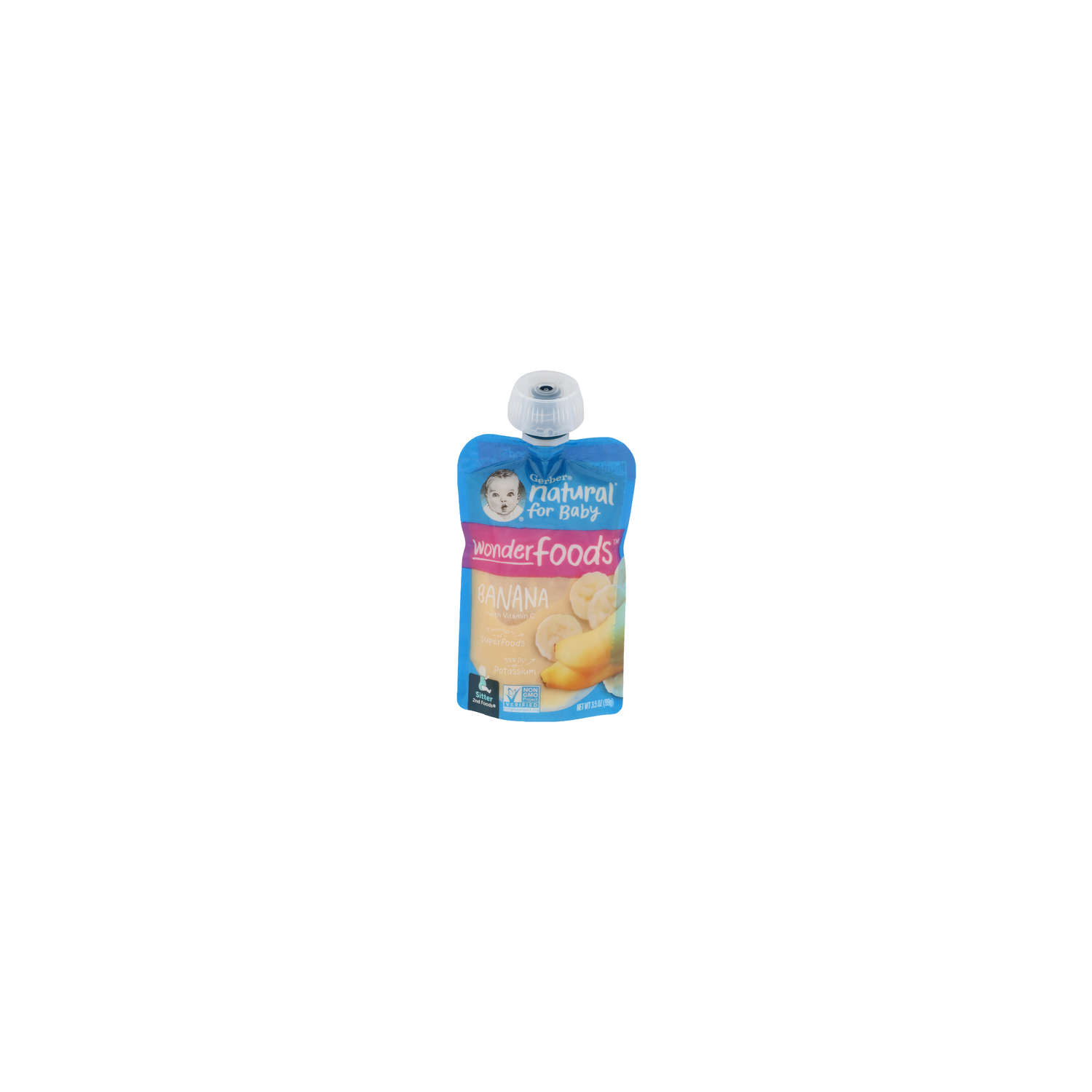 Gerber Natural For Baby Banana - 3.5 Ounce Image 1 of 4