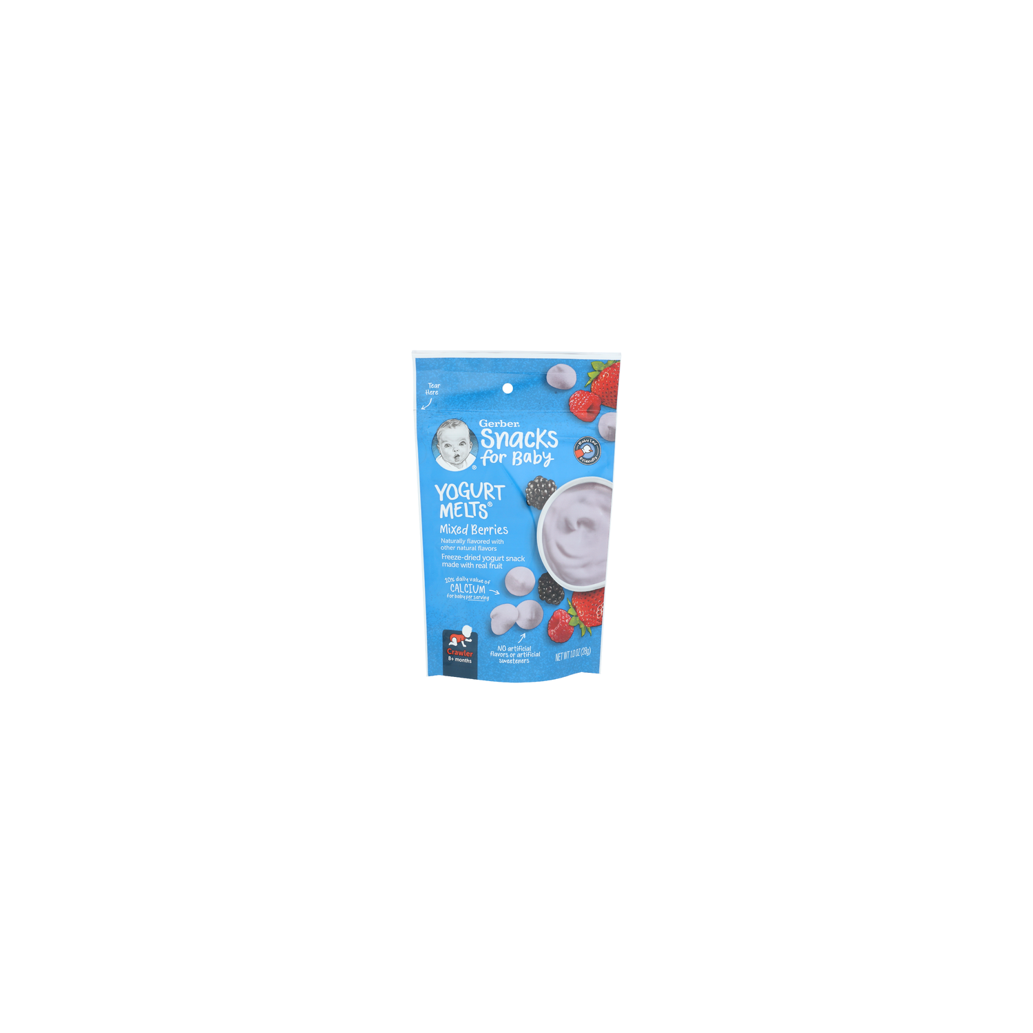 Gerber Mixed Berries Yogurt Melts - 1 Ounce Image 1 of 4