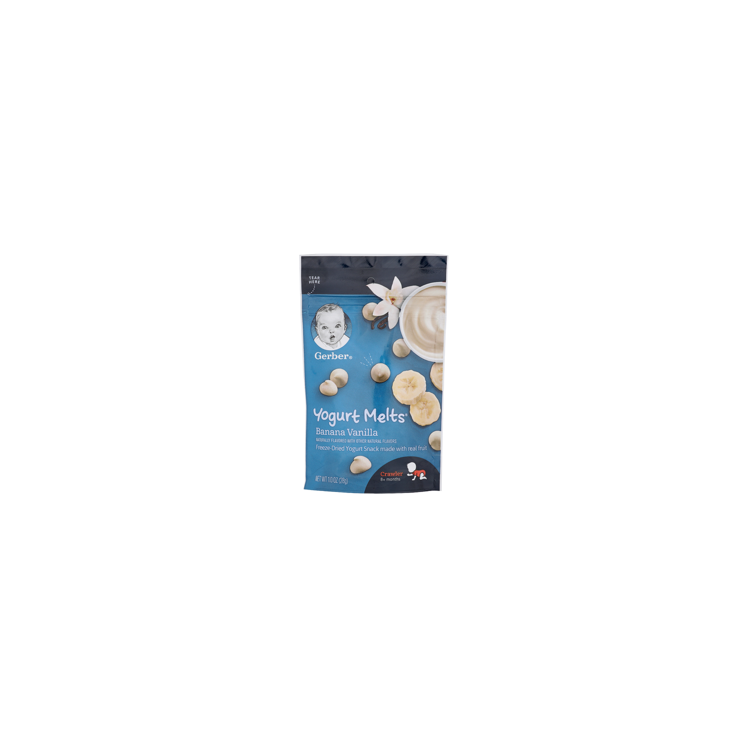 Gerber Banana Vanilla Yogurt Melts - 1 Ounce Image 1 of 4