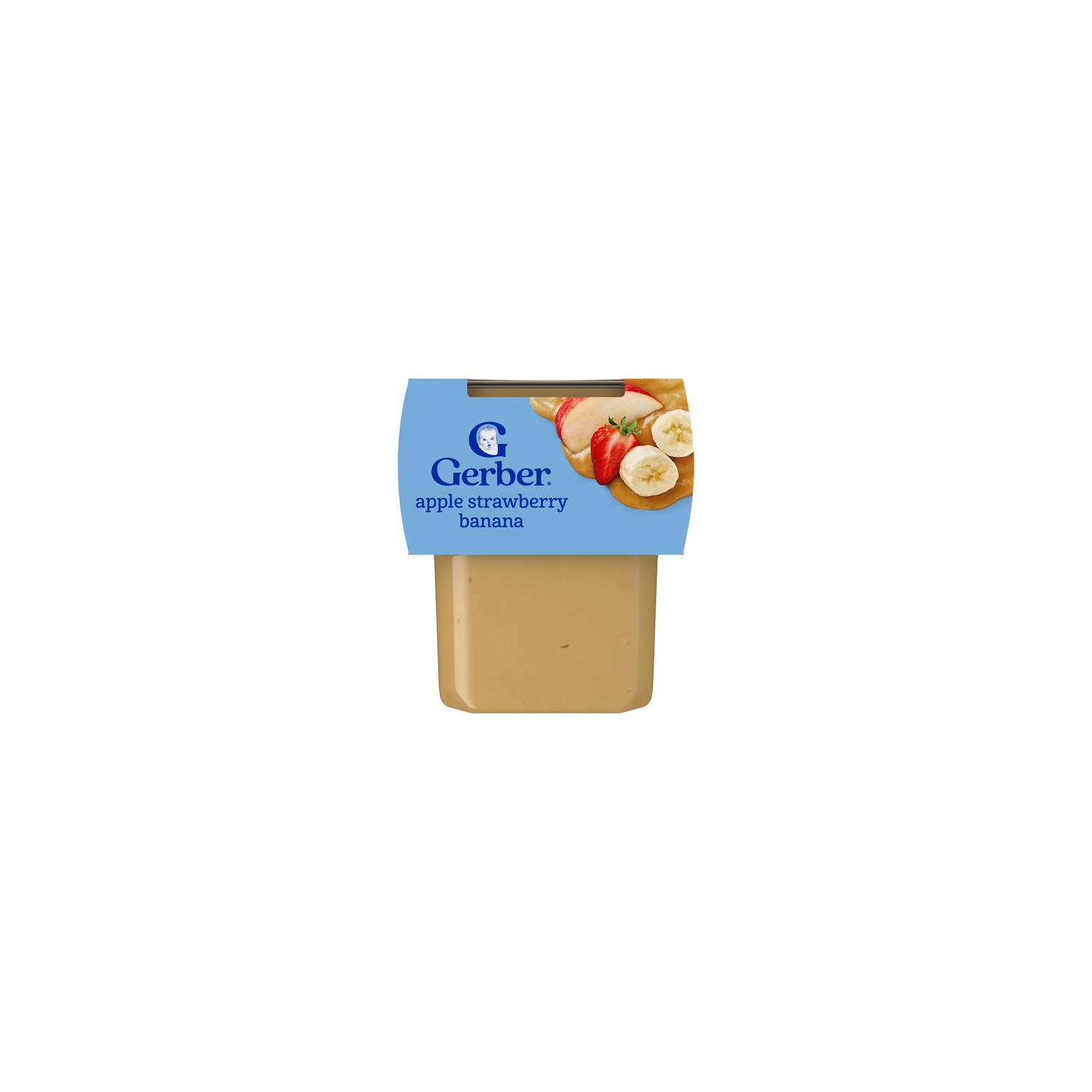 Gerber 2nd Food Apple Strawberry Banana Puree - 8 Ounce Image 1 of 4