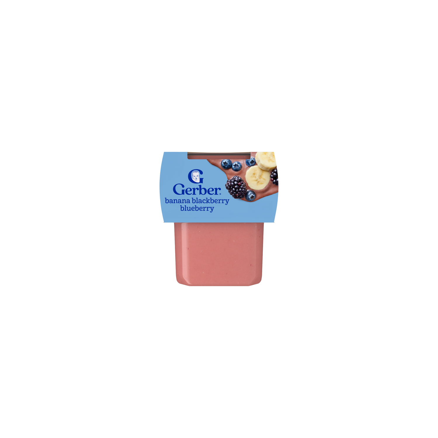 Gerber 2nd Food Banana Blackberry Blueberry Puree - 8 Ounce Image 1 of 4