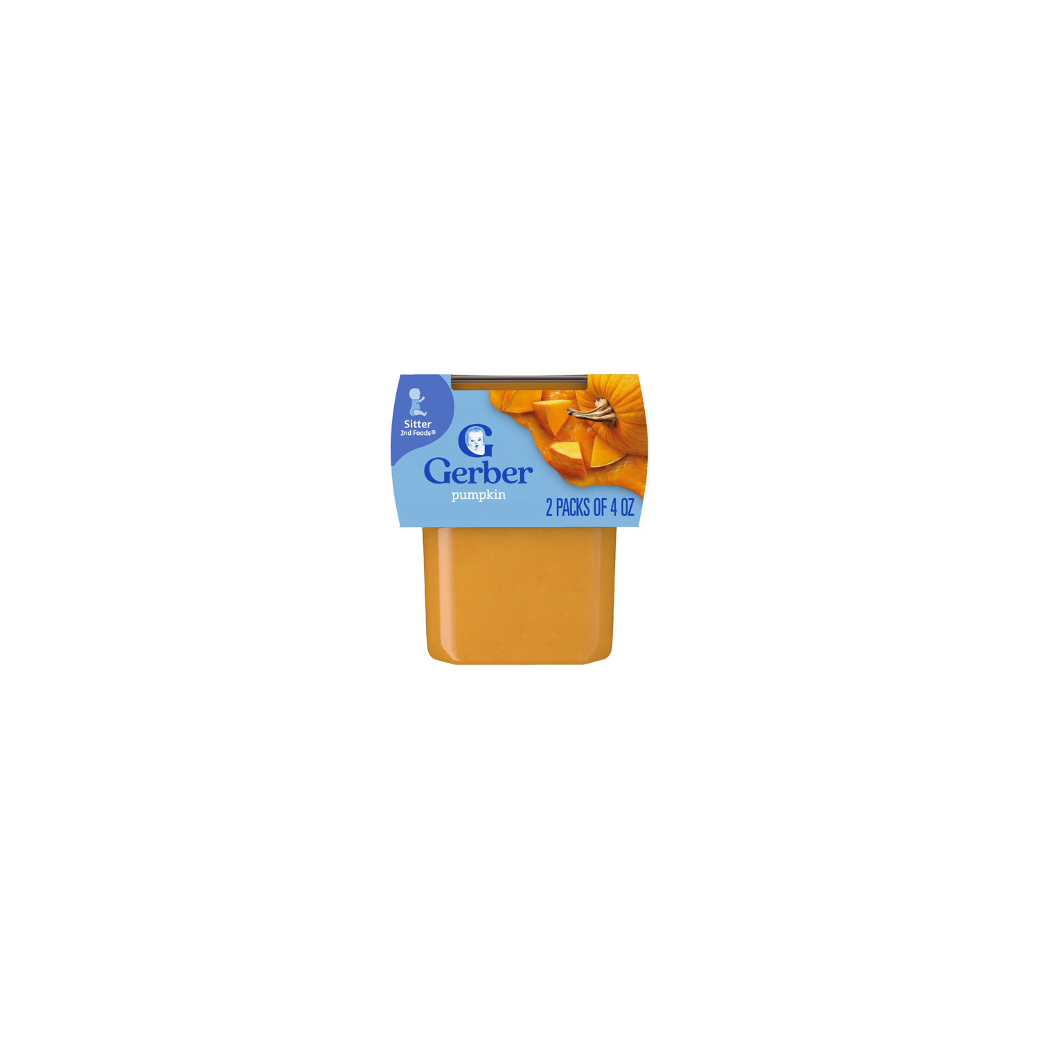 Gerber 2nd Foods Pumpkin Baby Food - 8 Ounce Image 1 of 4