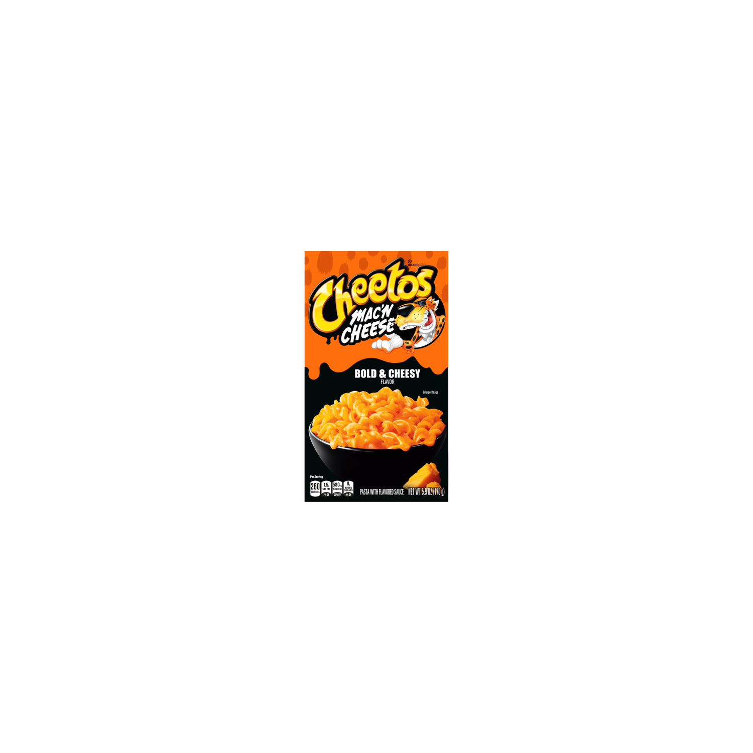 Cheetos Mac'n Cheese Pasta With Flavored Sauce Bold & Cheesy Flavor - 5.9 Ounce Image 1 of 3