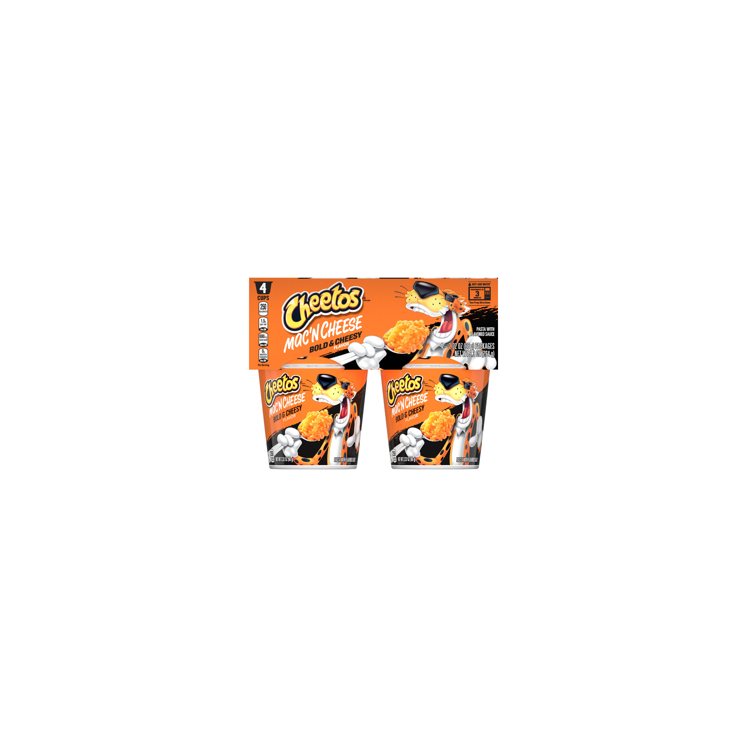 Cheetos Mac'n Cheese Pasta With Flavored Sauce Bold & Cheesy Flavor - 9.3 Ounce Image 1 of 3