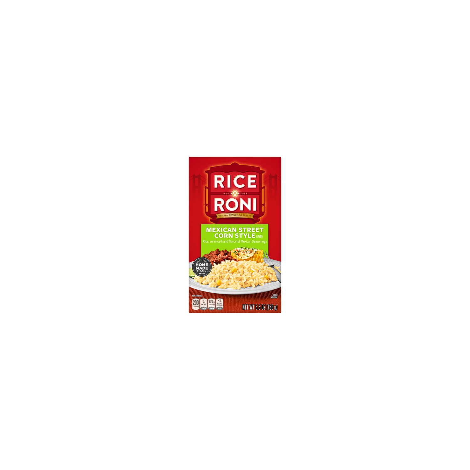 Rice A Roni Vermicelli Mexican Street Corn Style Flavor - 5.5 Ounce Image 1 of 3