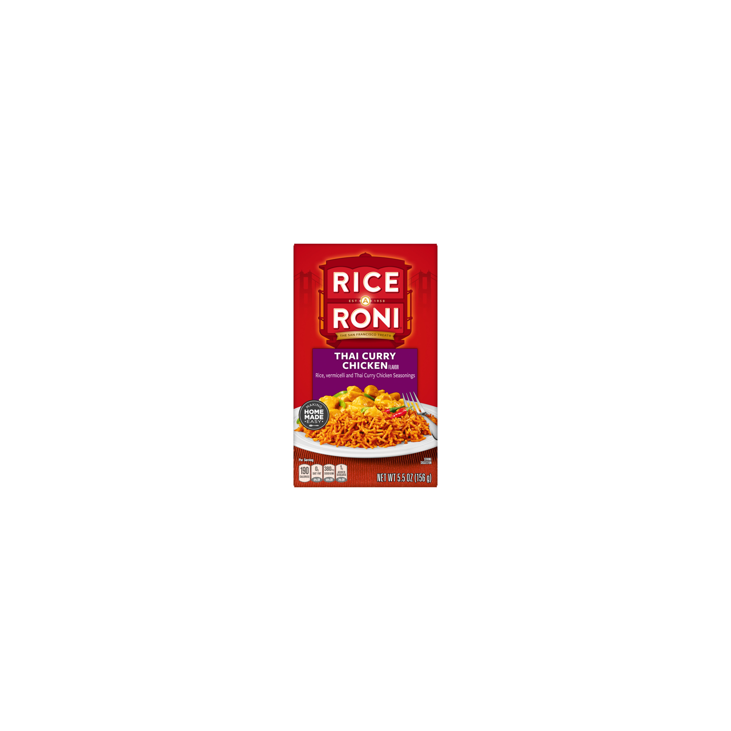 Rice A Roni Vermicelli Thai Curry Chicken Flavor - 5.5 Ounce Image 1 of 3