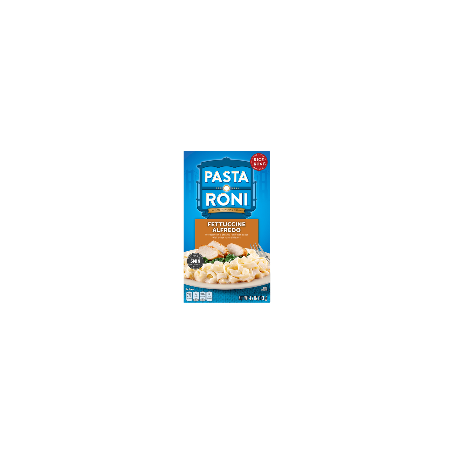 Pasta Roni Fettuccine Alfredo - 4.7 Ounce Image 1 of 3