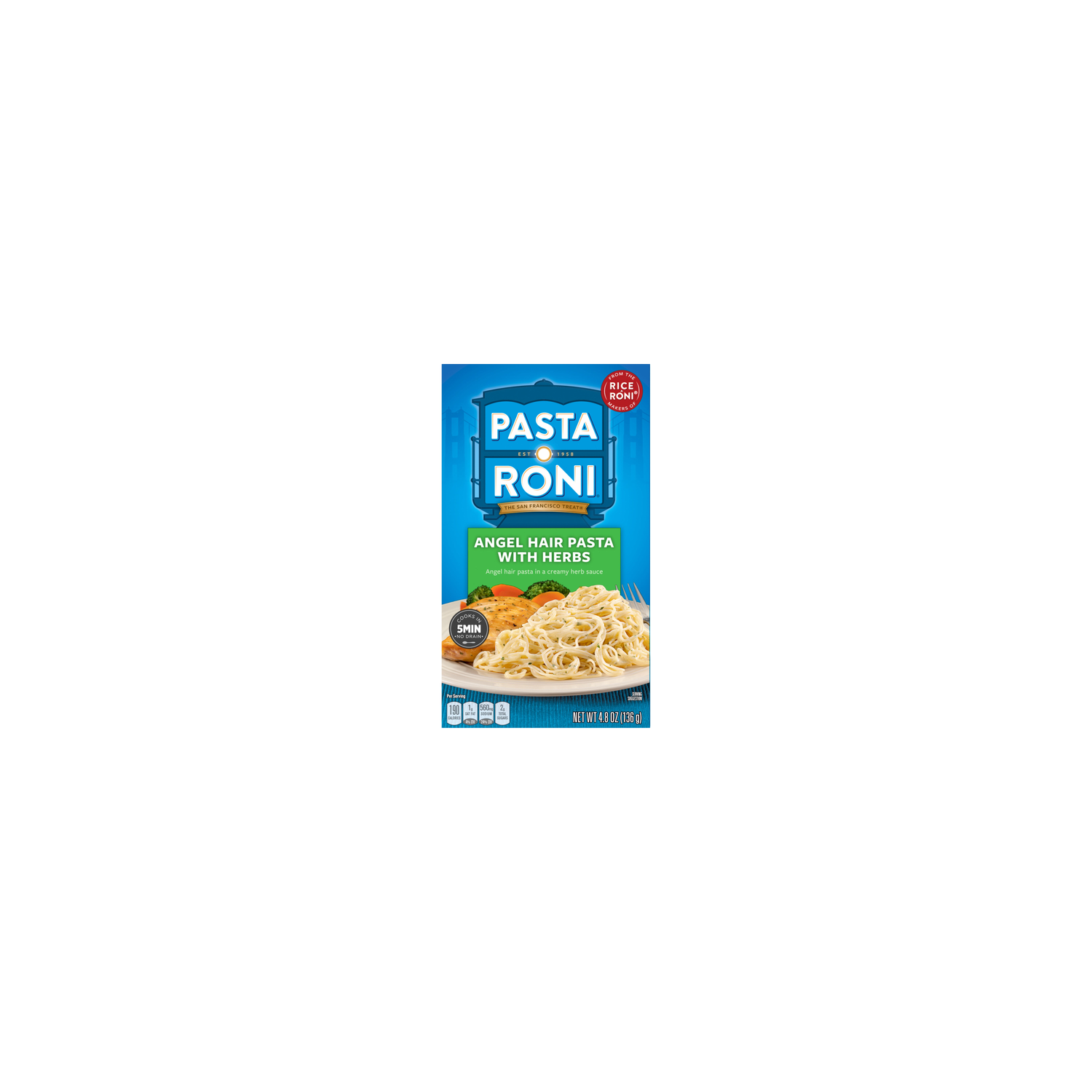 Pasta Roni Angel Hair With Herbs - 4.8 Ounce Image 1 of 3