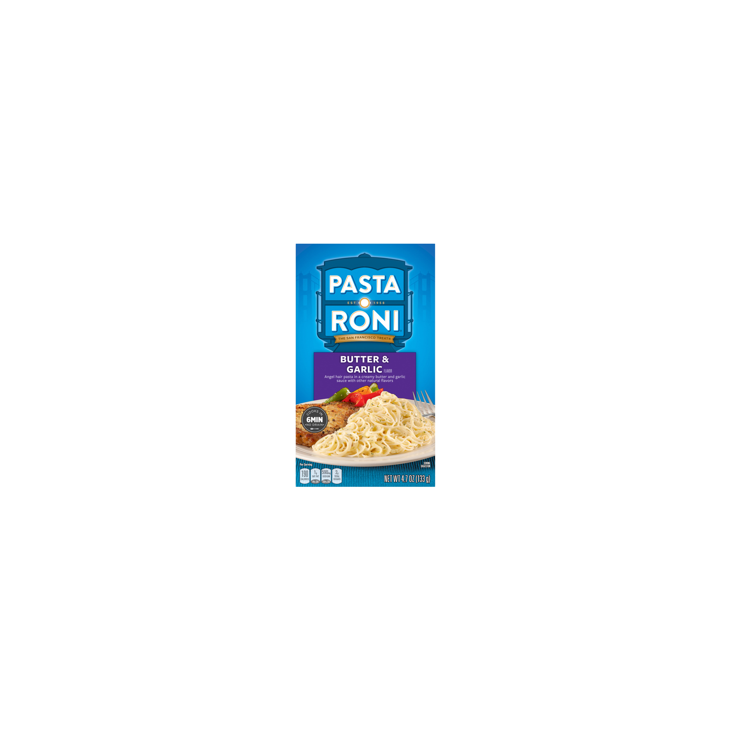 Pasta Roni Angel Hair Butter & Garlic - 4.7 Ounce Image 1 of 3