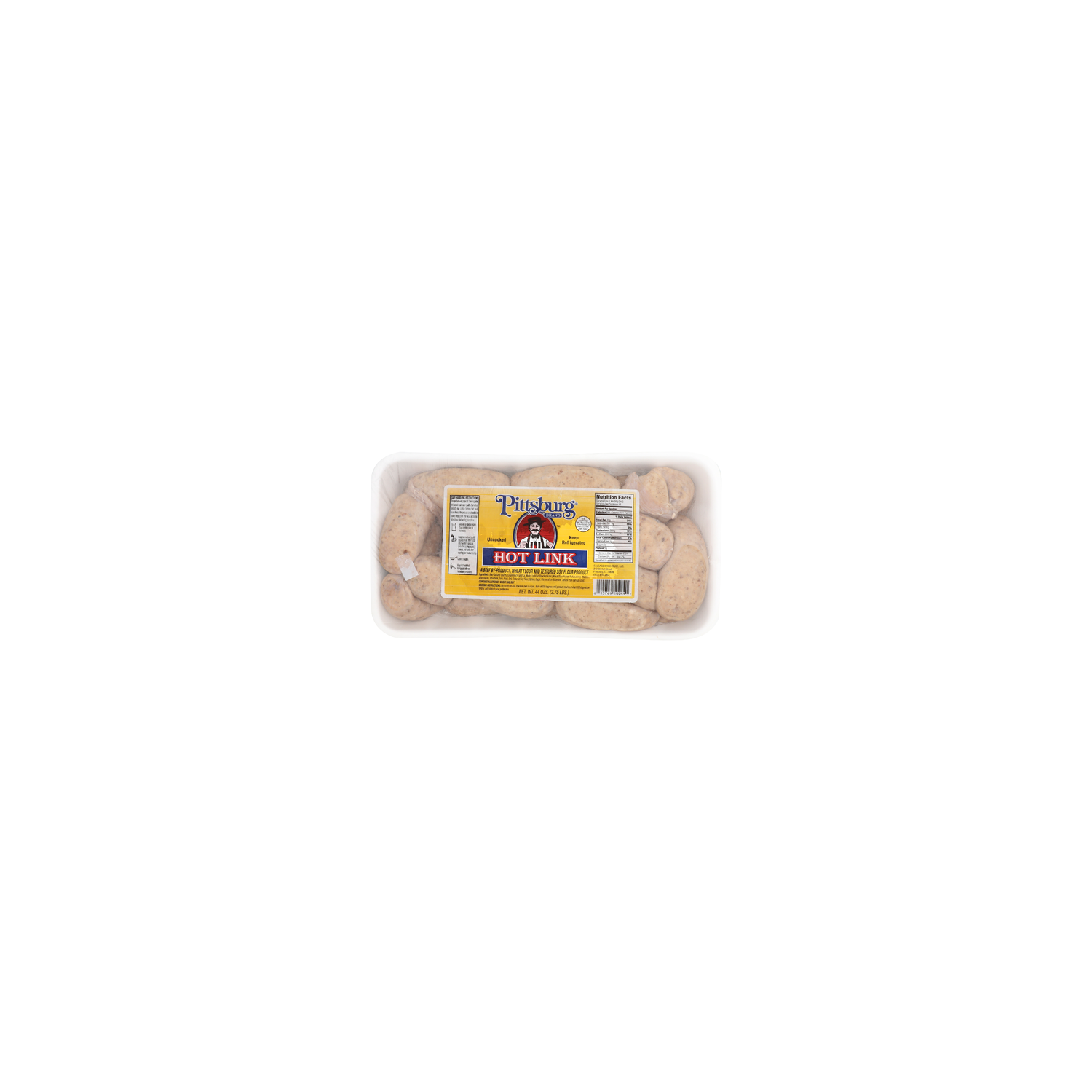 Pittsburg Brand Uncooked Hot Link - 44 Ounce Image 1 of 4