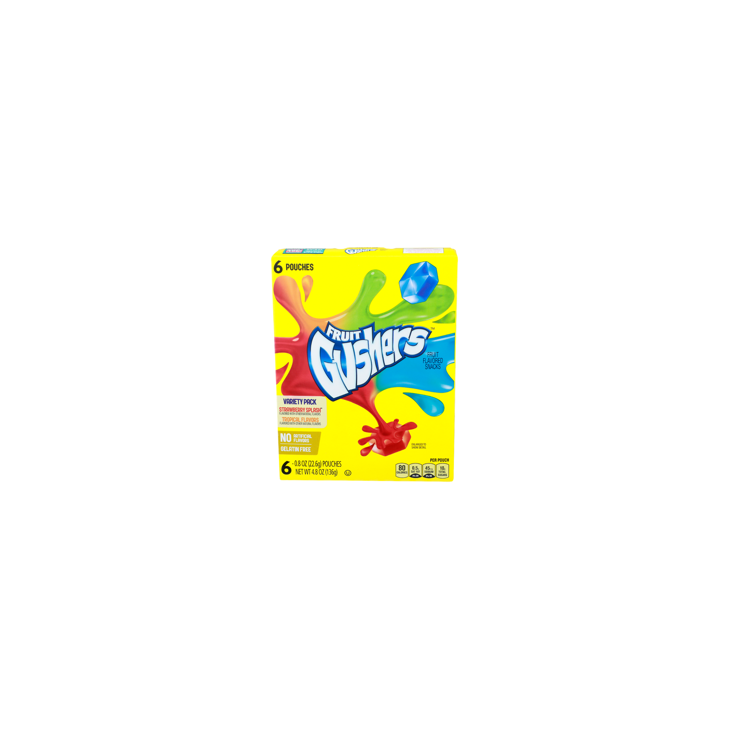 Fruit Gushers Strawberry Splash Tropical Flavors Variety