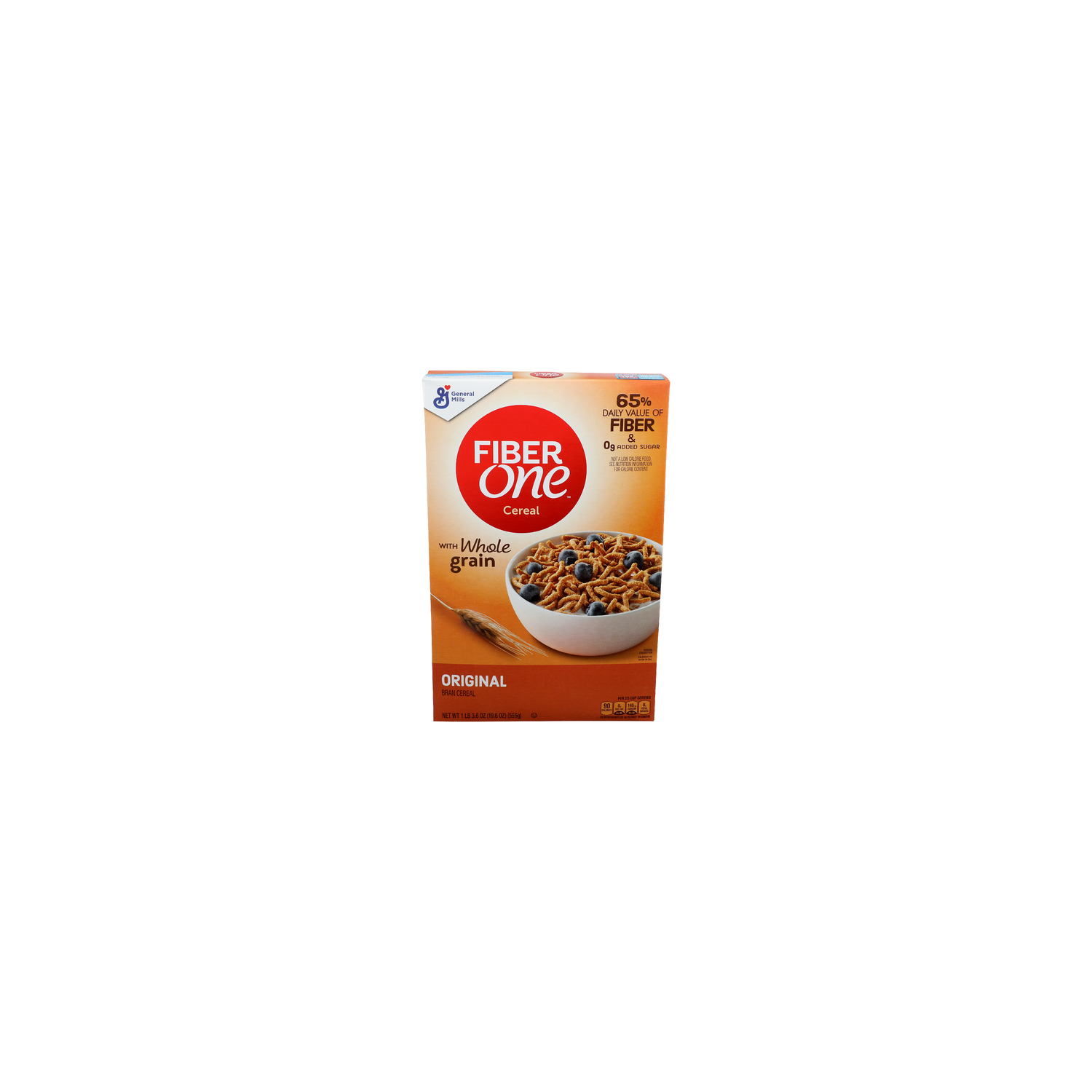 General Mills Fiber One Original Bran Cereal - 19.6 Ounce Image 1 of 4