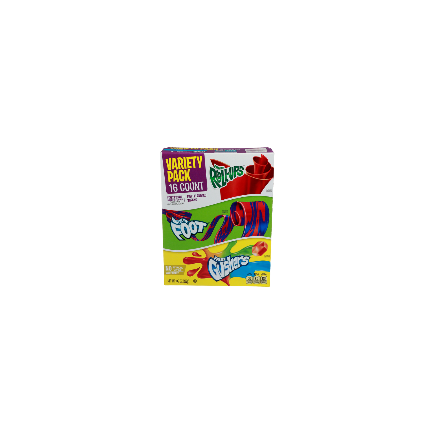 Betty Crocker Fruit Fusion Assorted Flavors Roll-Ups, By The Foot, Gushers - 0.638 Ounce - 16 Count Image 1 of 4