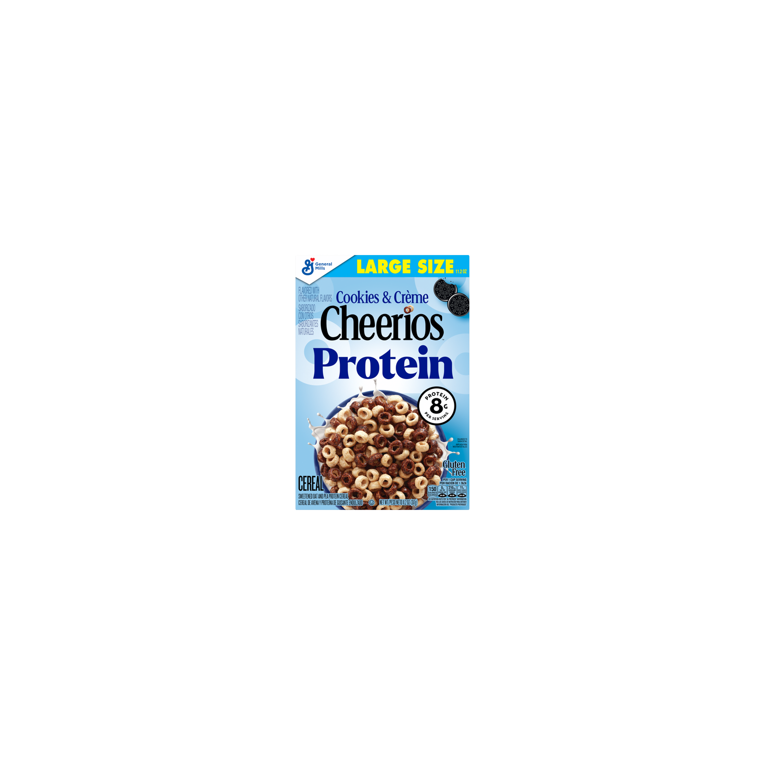 Cheerios Protein Cereal, Cookies And Crème, Protein, Large Size - 11.2 Ounce Image 1 of 2