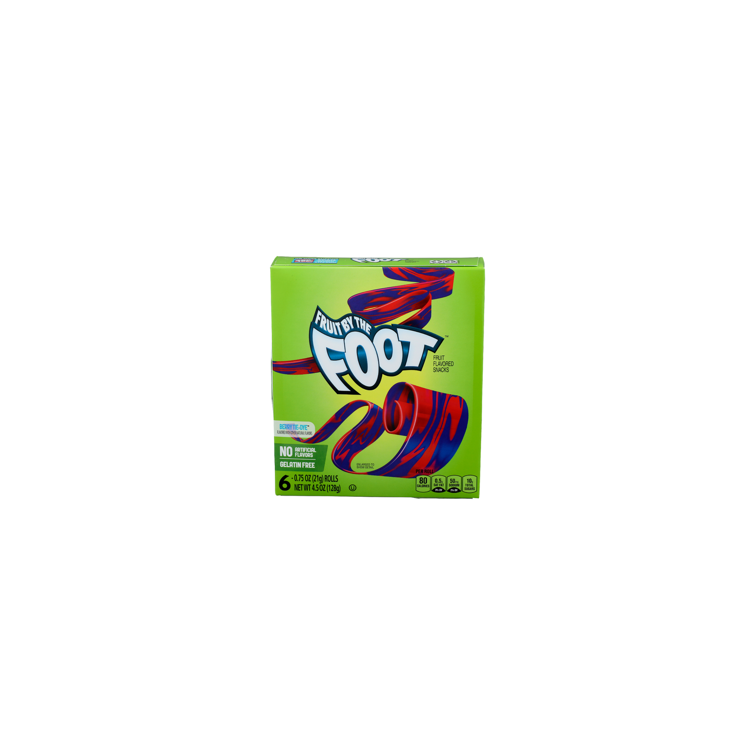 Fruit By The Foot Berry Tie-Dye Flavored Snacks - 0.75 Ounce - 6 Count Image 1 of 4