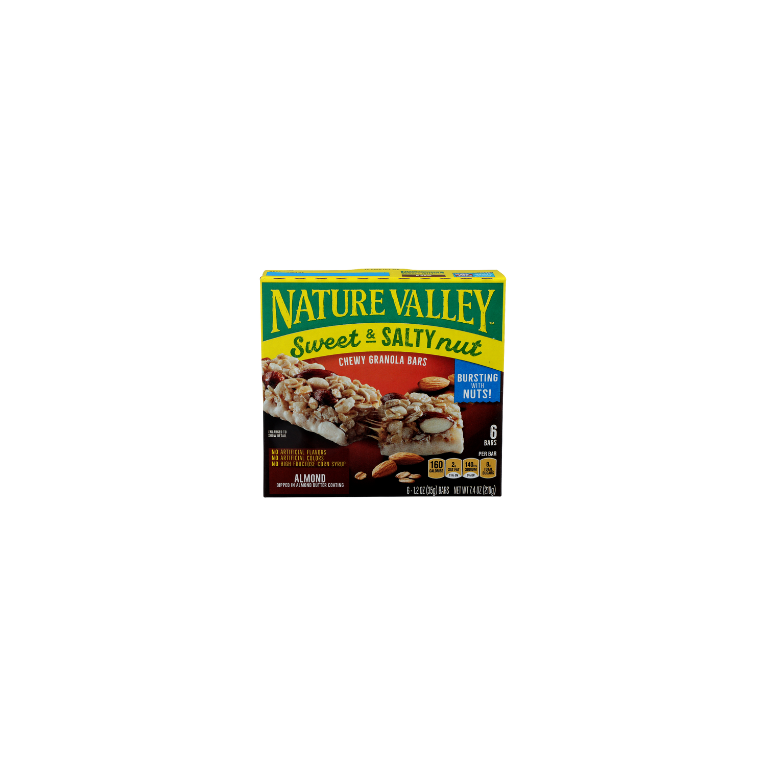 Nature Valley Sweet & Salty Nut Almond Chewy Granola Bars - 1.233 Ounce - 6 Count Image 1 of 4