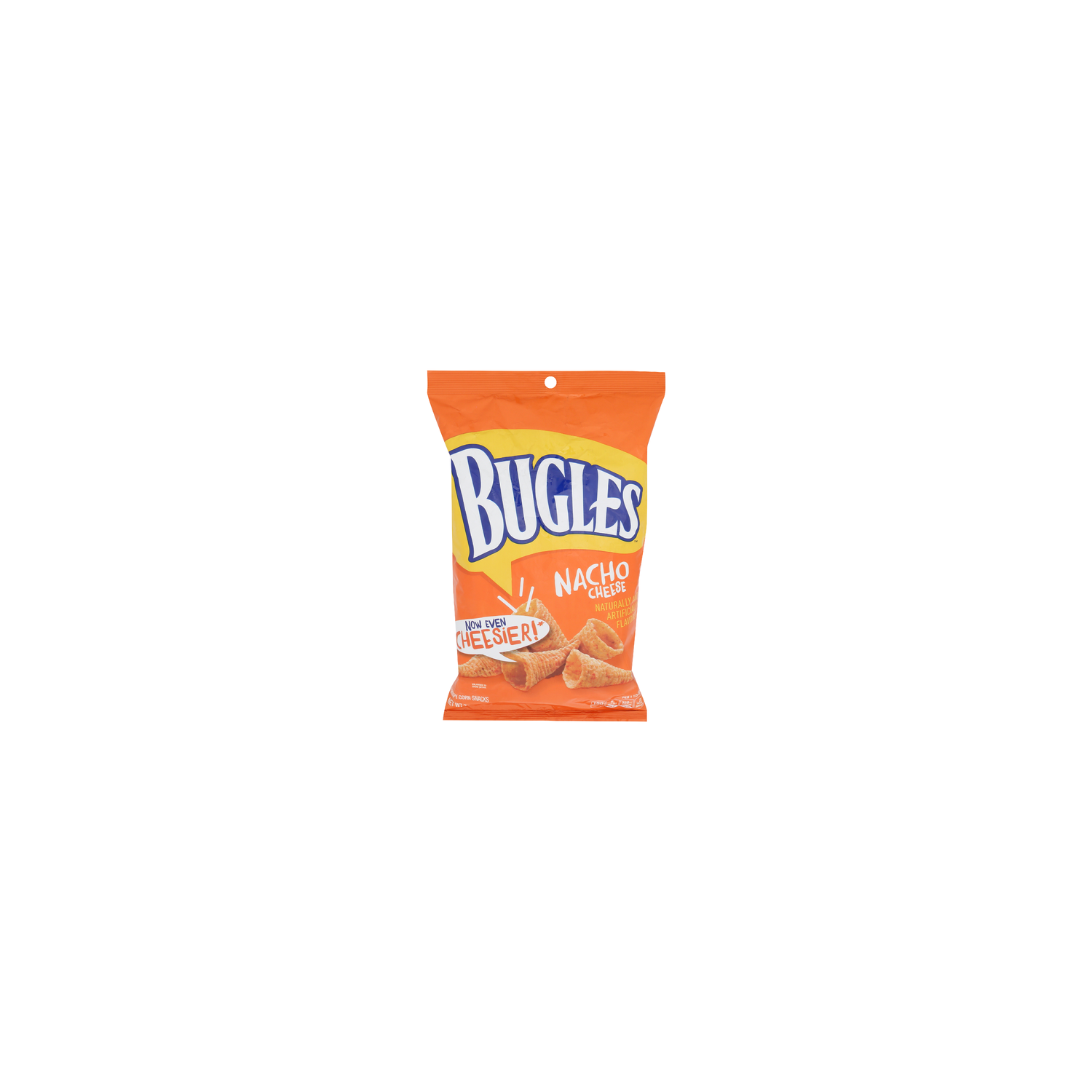 Bugles Nacho Cheese Crispy Corn Snacks - 7.5 Ounce Image 1 of 4