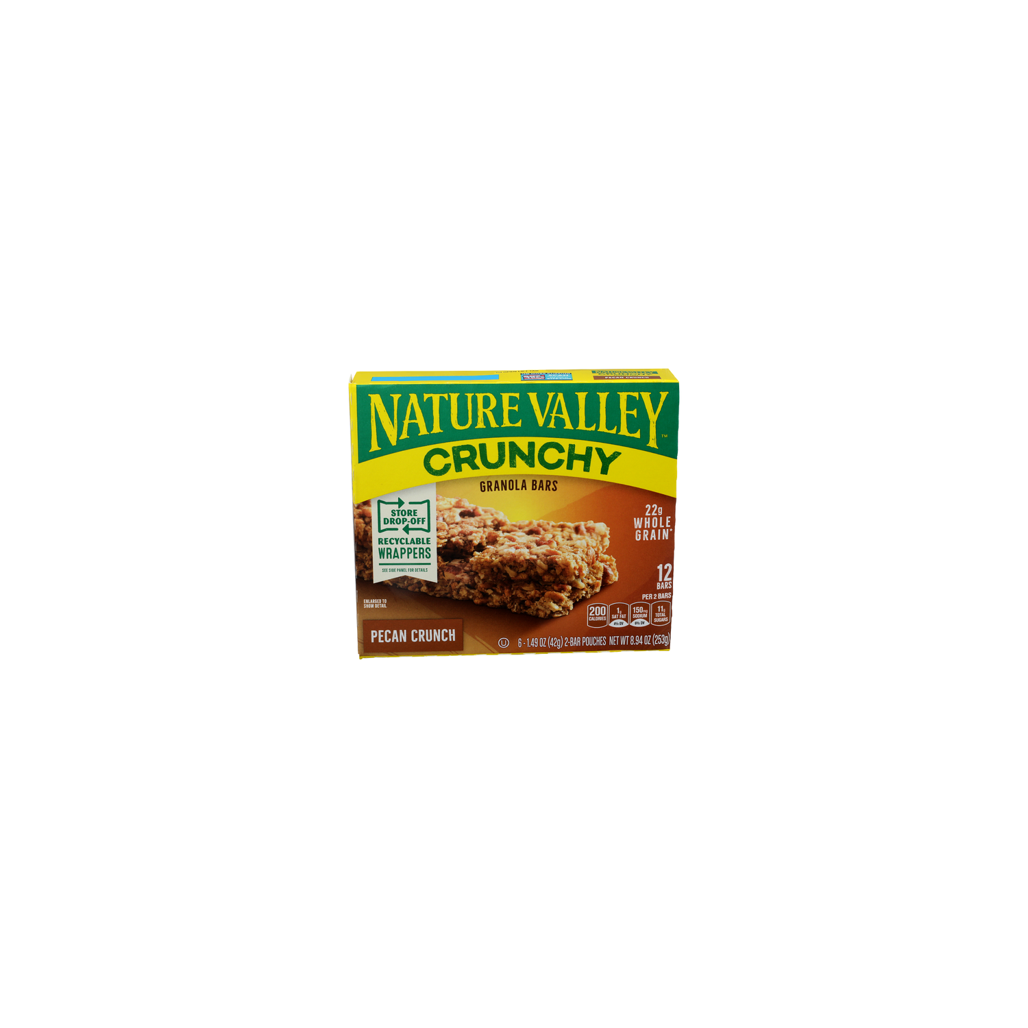 Nature Valley Crunchy Pecan Crunch Crunchy Granola Bars - 0.745 Ounce - 12 Count Image 1 of 4
