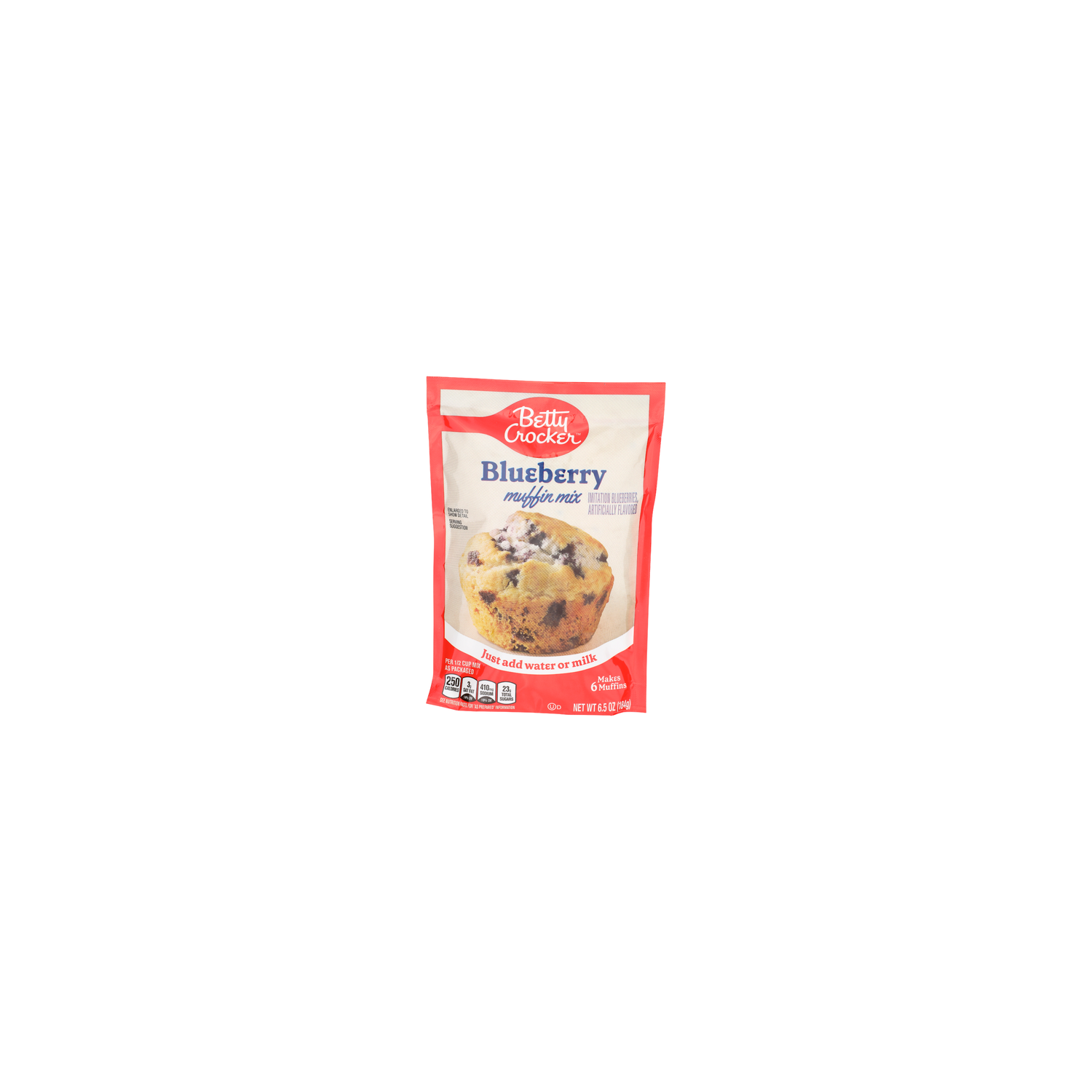 Betty Crocker Blueberry Muffin Mix - 1.083 Ounce - 6 Count Image 1 of 4