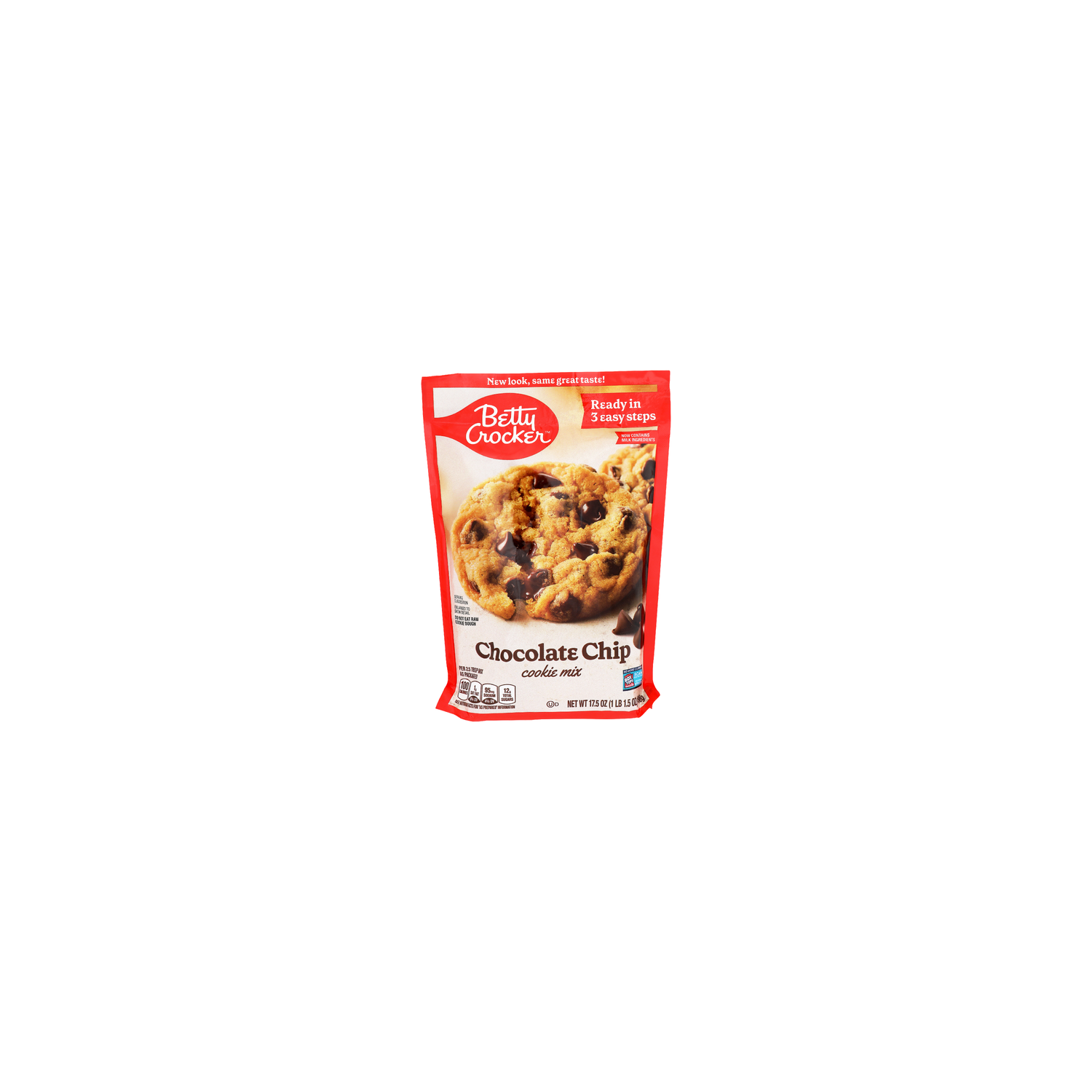 Betty Crocker Chocolate Chip Cookie Mix - 17.5 Ounce Image 1 of 4