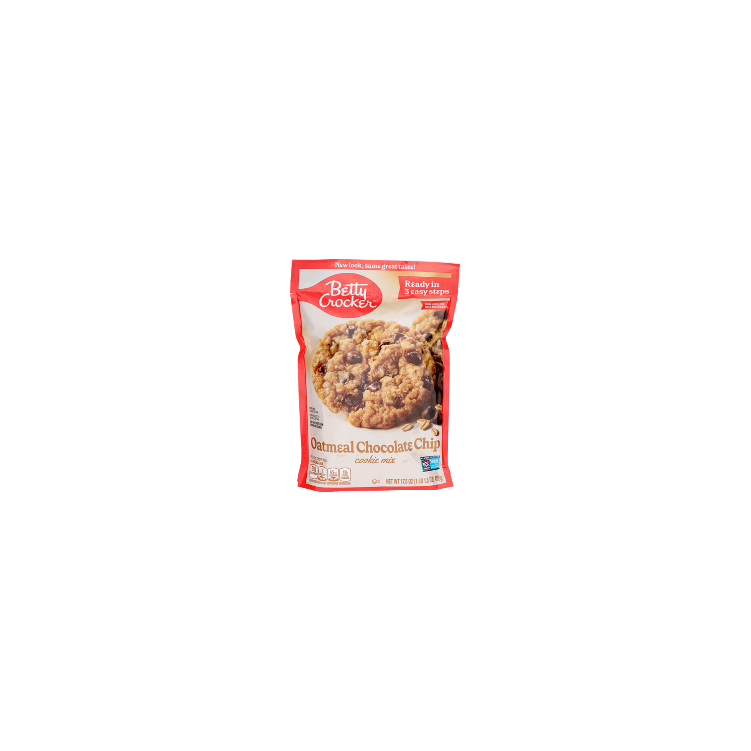Betty Crocker Oatmeal Chocolate Chip Cookie Mix - 17.5 Ounce Image 1 of 4