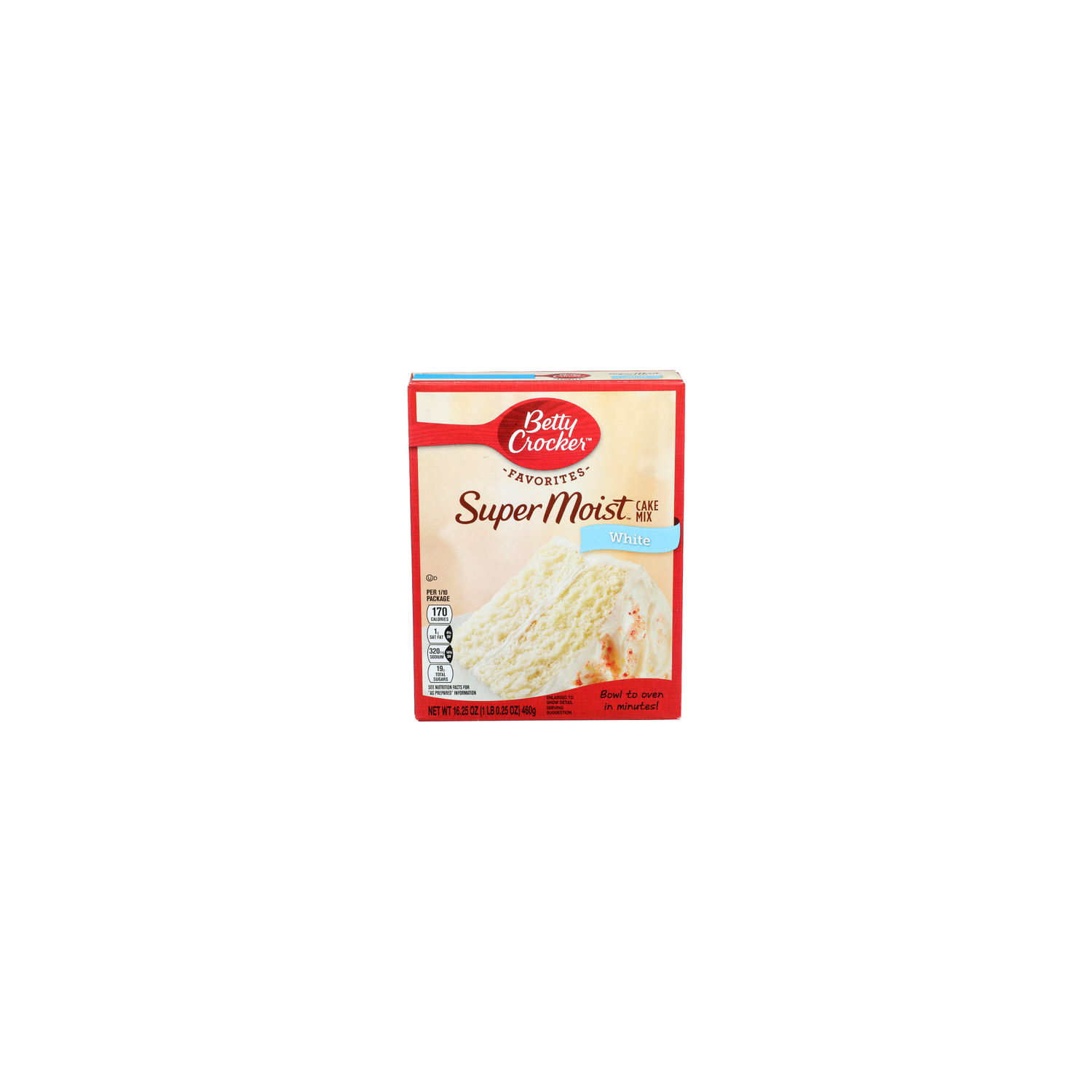 Betty Crocker Favorites White Super Moist Cake Mix - 16.25 Ounce Image 1 of 2