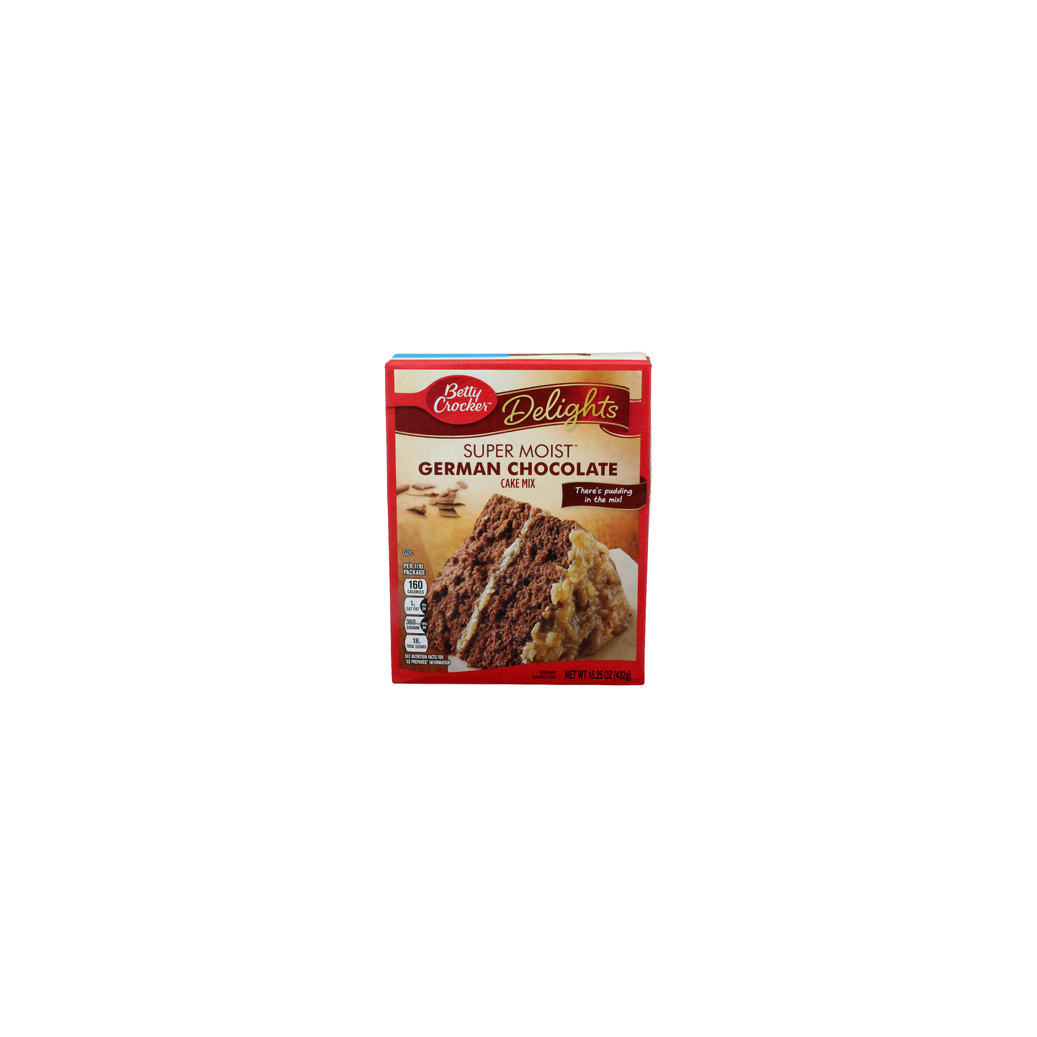 Betty Crocker Delights Super Moist German Chocolate Cake Mix - 15.25 Ounce Image 1 of 4