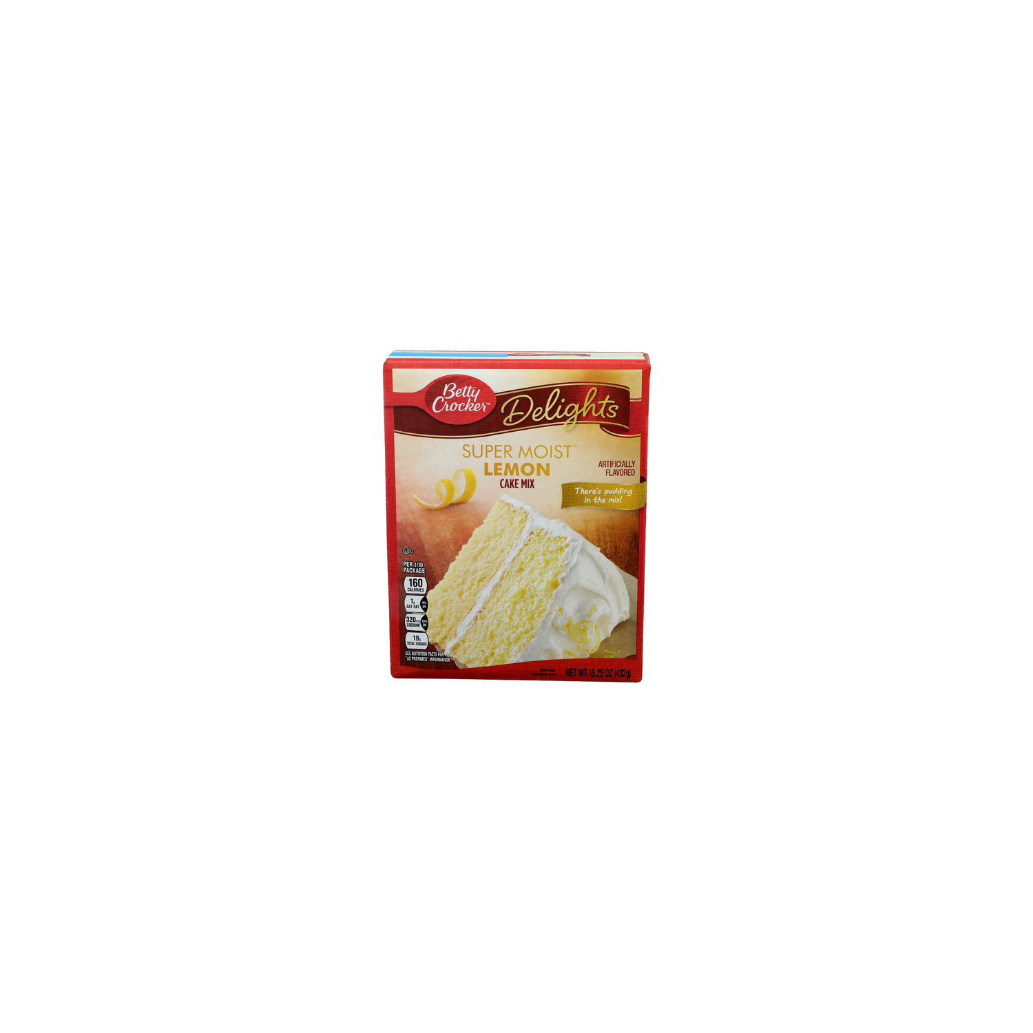 Betty Crocker Delights Lemon Super Moist Delights Cake Mix - 15.25 Ounce Image 1 of 4