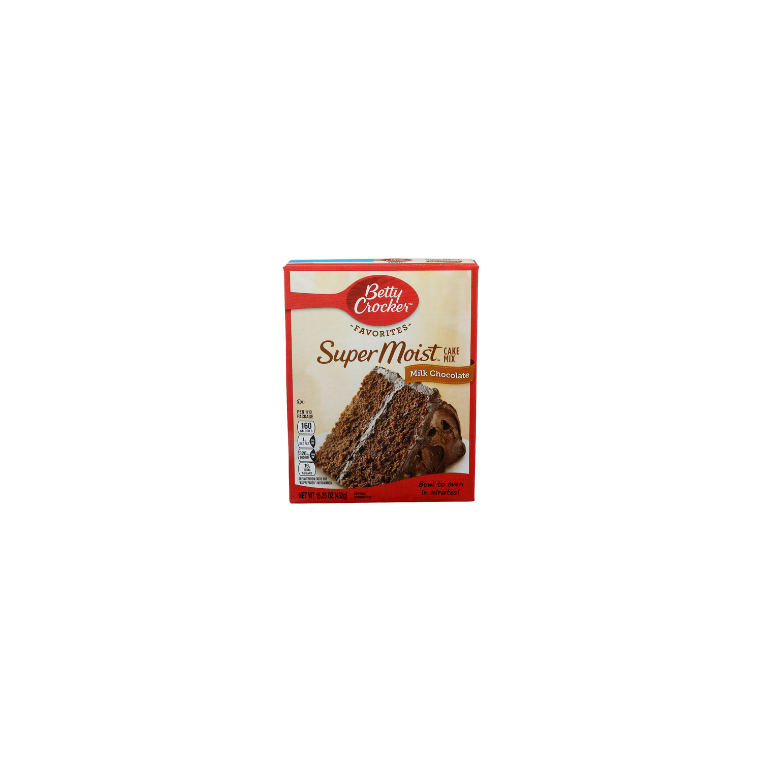 Betty Crocker Favorites Milk Chocolate Super Moist Cake Mix - 15.25 Ounce Image 1 of 4