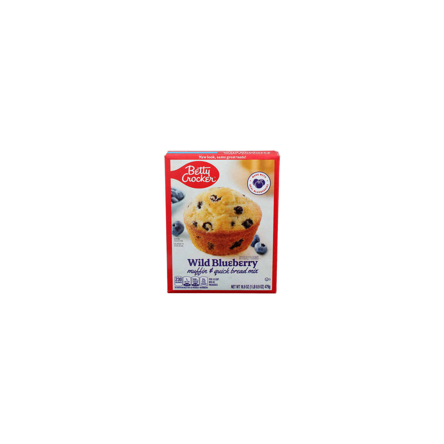 Betty Crocker Wild Blueberry Muffin & Quick Bread Mix - 16.9 Ounce Image 1 of 4