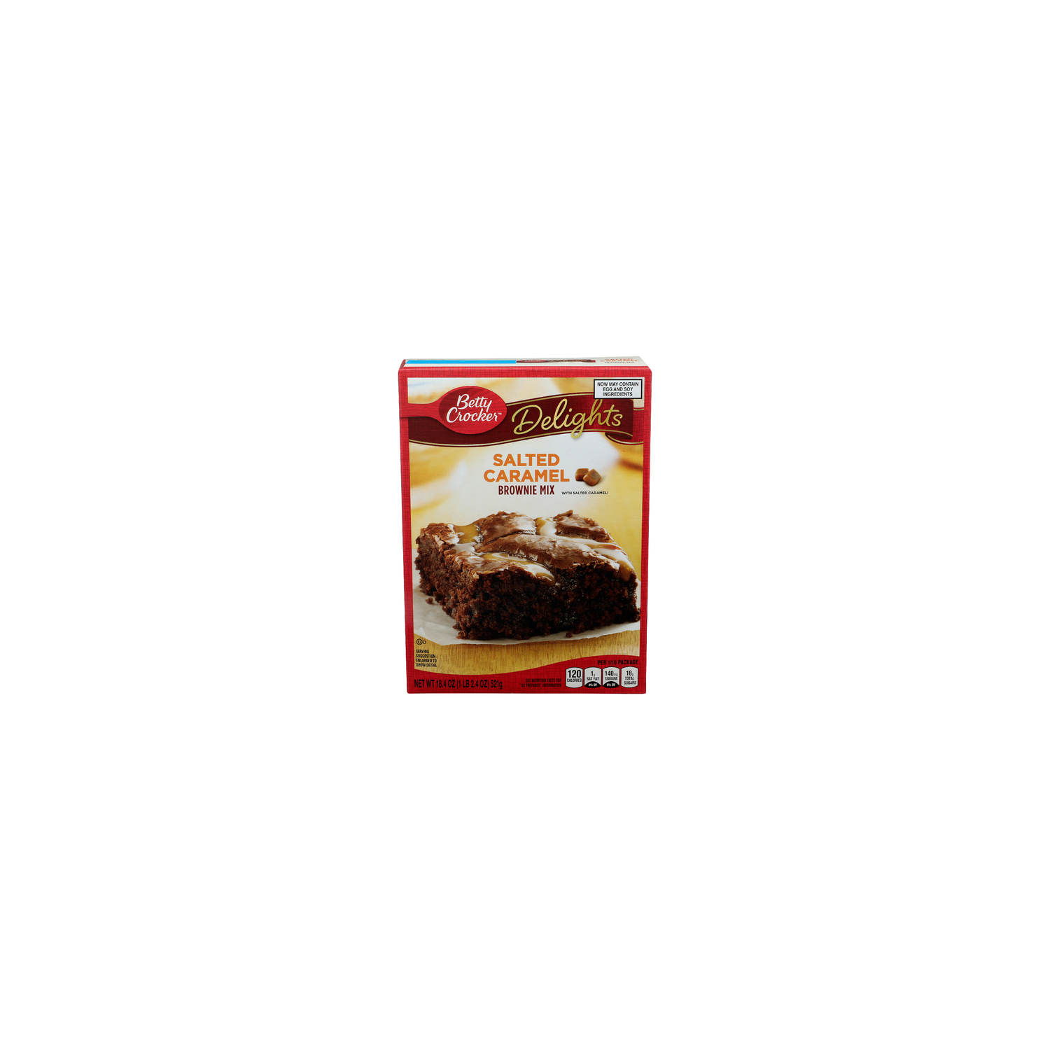 Betty Crocker Delights Salted Caramel Delights Brownie Mix - 18.4 Ounce Image 1 of 4