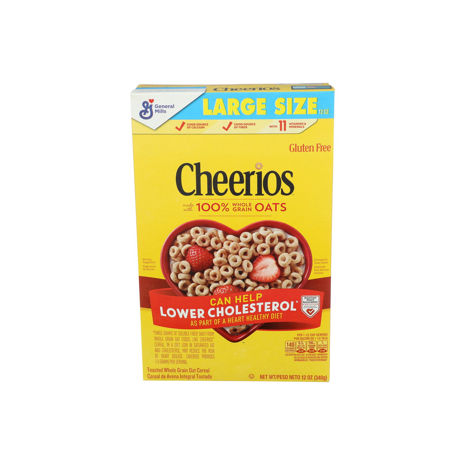 Cheerios Large Size Toasted Whole Grain Oat - 12 Ounce Image 1 of 4
