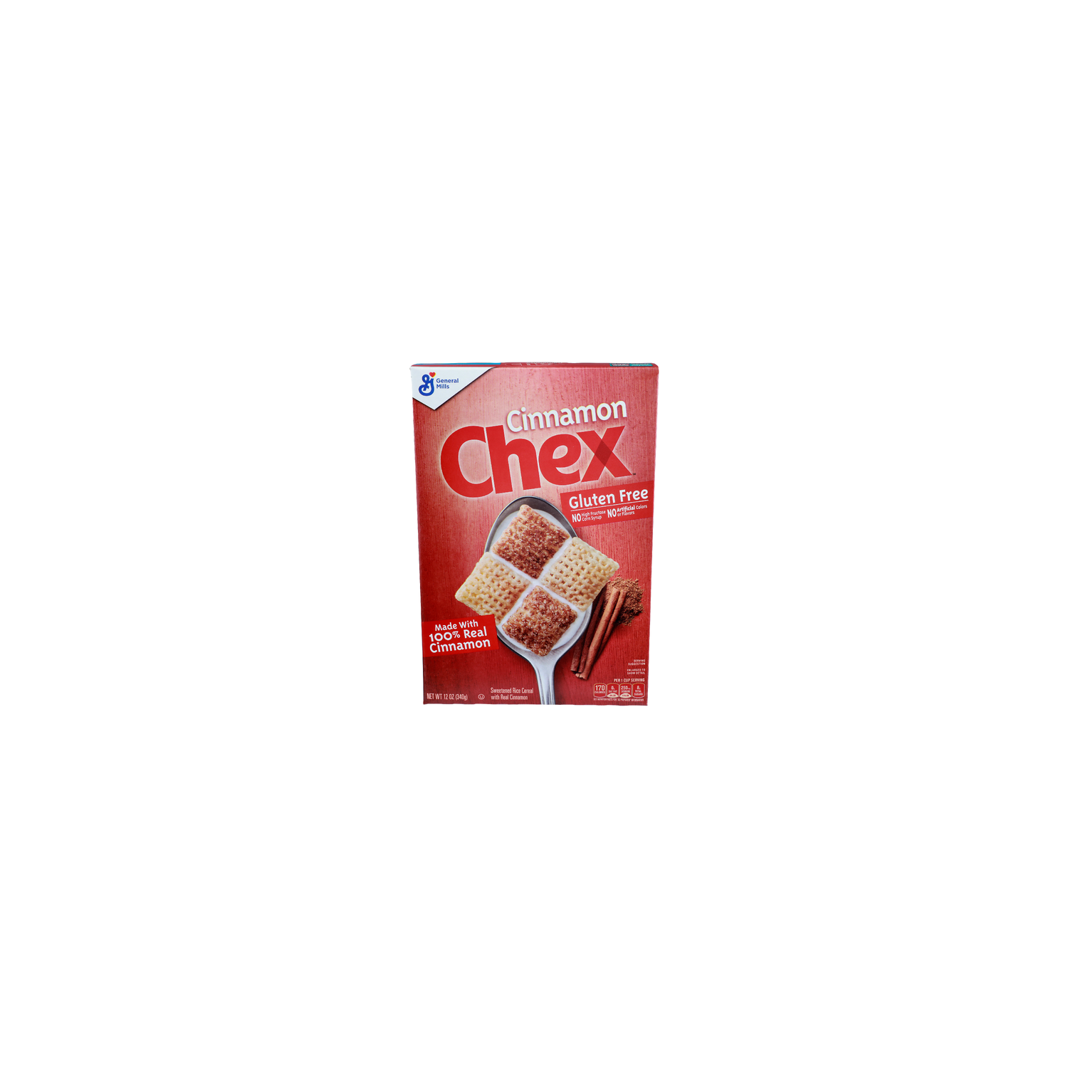 Chex Cinnamon - 12 Ounce - Super 1 Foods