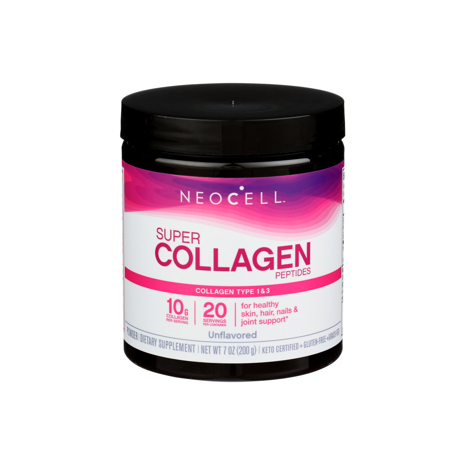 Neocell Unflavored Powder Super Collagen Peptides - 0.35 Ounce - 20 Count Image 1 of 2