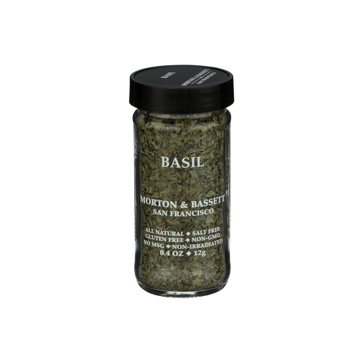 MORTON & BASSETT Spices Chopped Basil - 0.4 Ounce Image 1 of 2