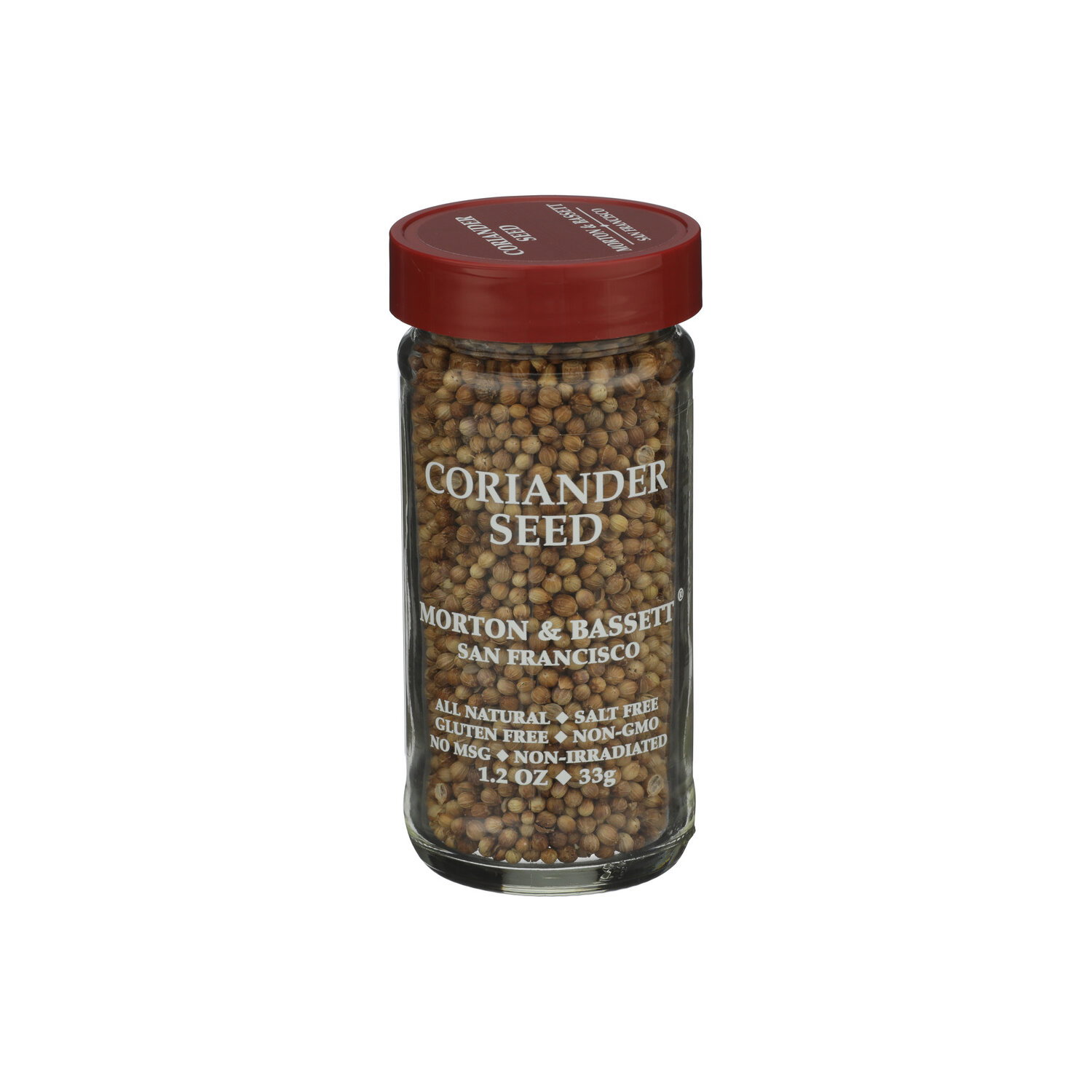 MORTON & BASSETT Spices Whole Coriander Seed - 1.2 Ounce Image 1 of 2