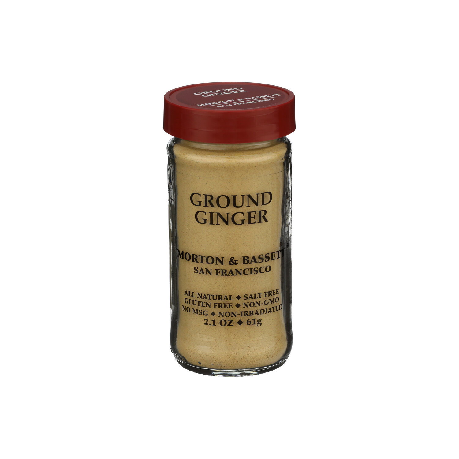 MORTON & BASSETT Ground Ginger - 2.1 Ounce Image 1 of 2
