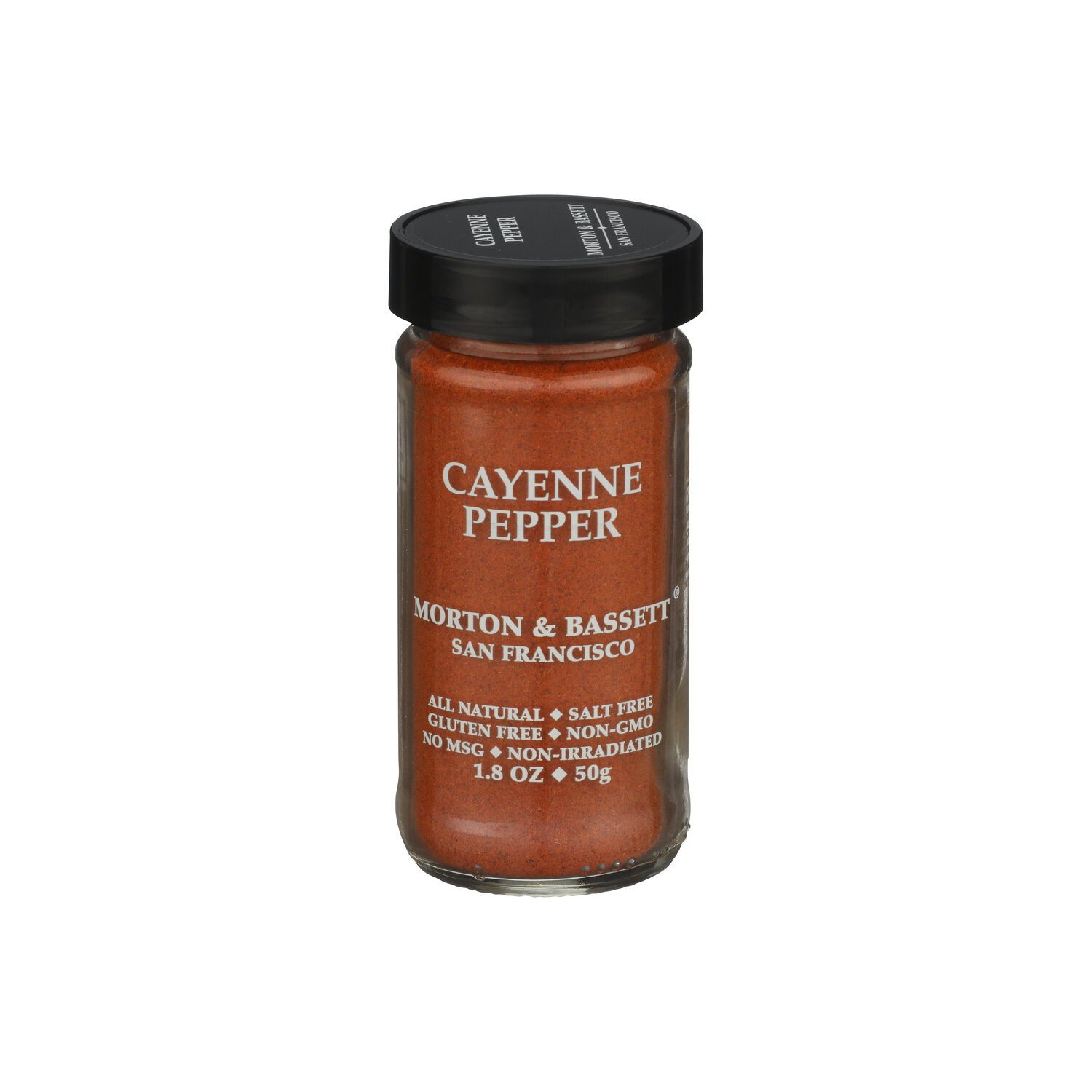 MORTON & BASSETT Spices Ground Pepper Cayenne - 1.8 Ounce Image 1 of 2