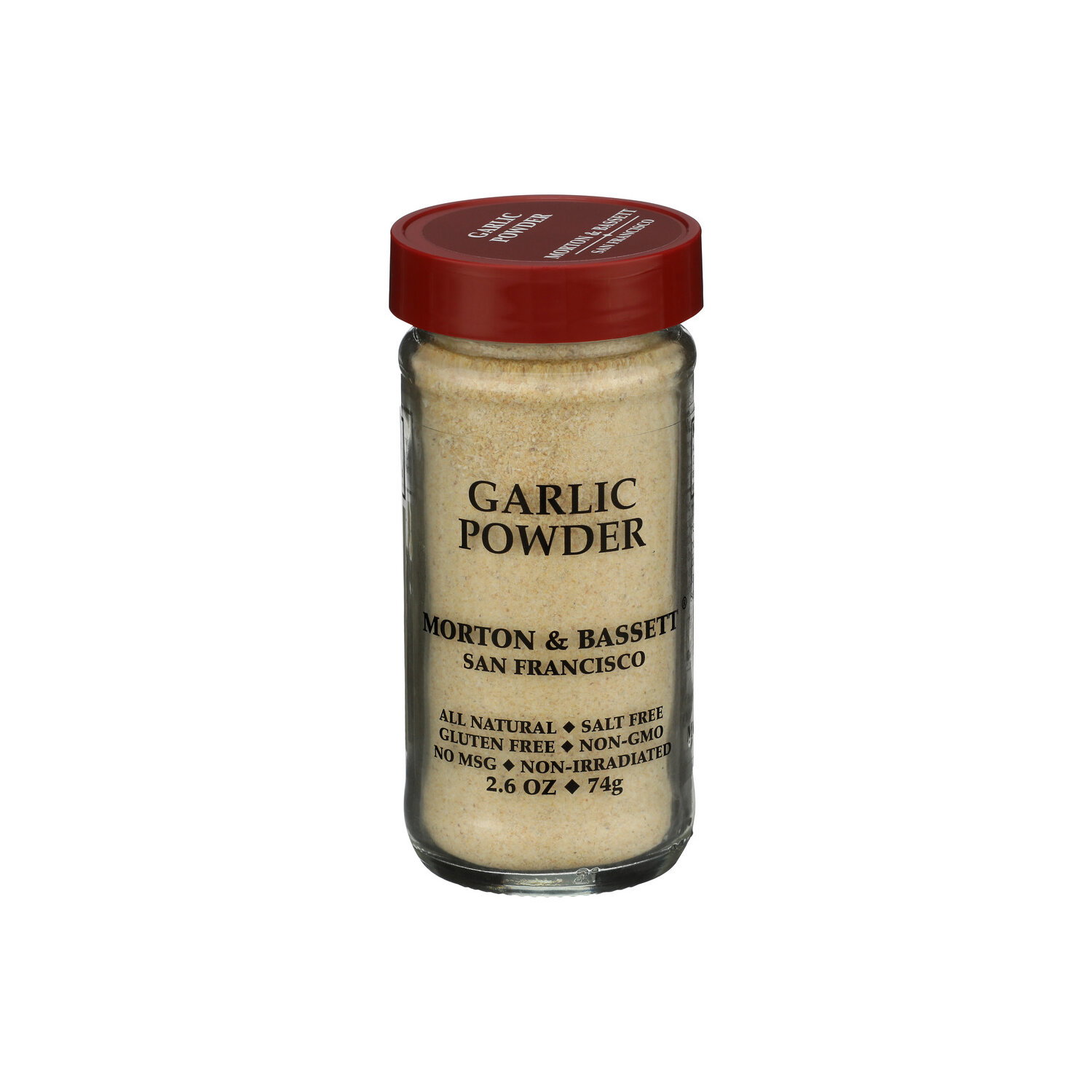 MORTON & BASSETT Spices Ground Garlic Powder - 2.6 Ounce Image 1 of 2