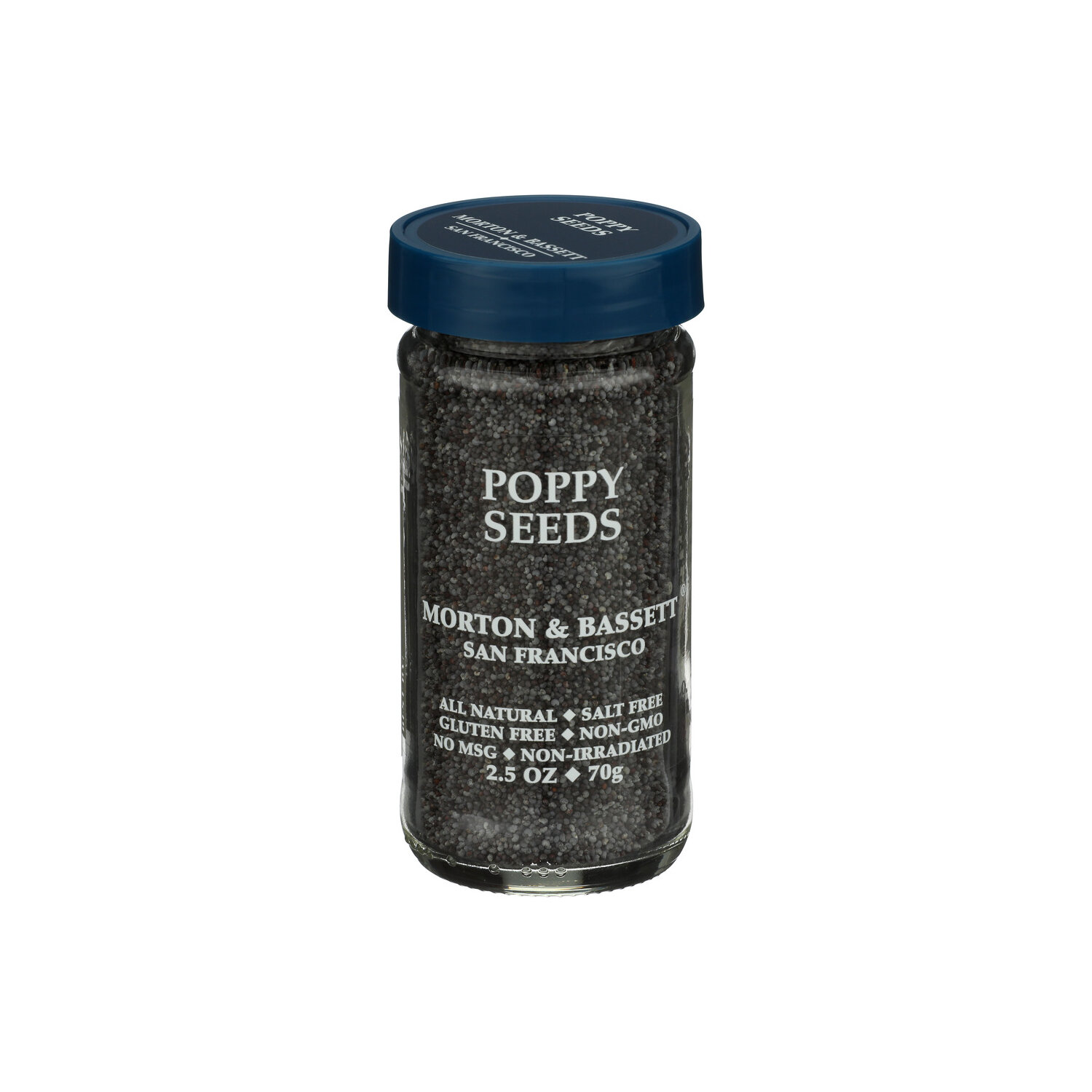MORTON & BASSETT Spices Whole Poppy Seed - 2.5 Ounce Image 1 of 2