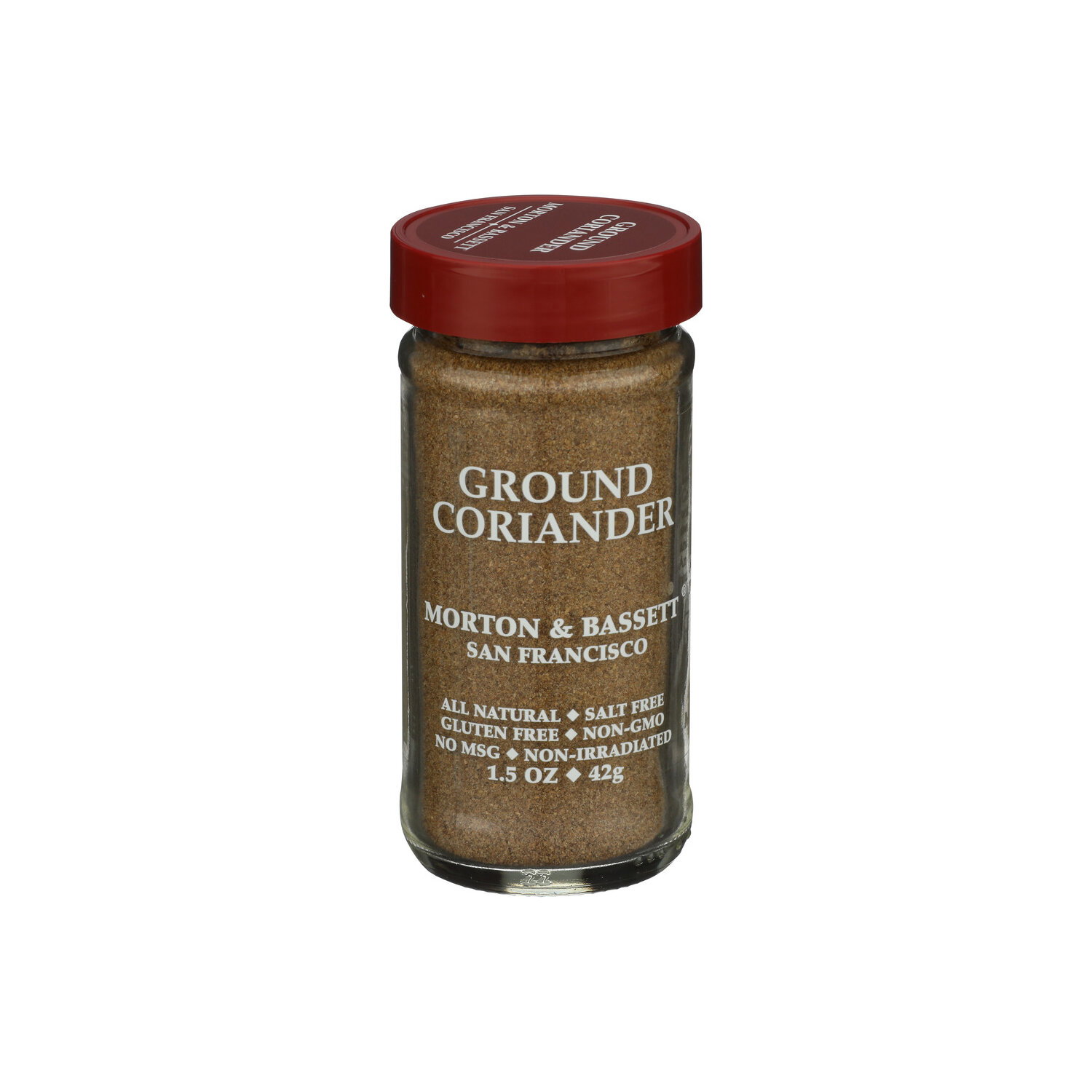 MORTON & BASSETT Spices Ground Coriander - 1.5 Ounce Image 1 of 2