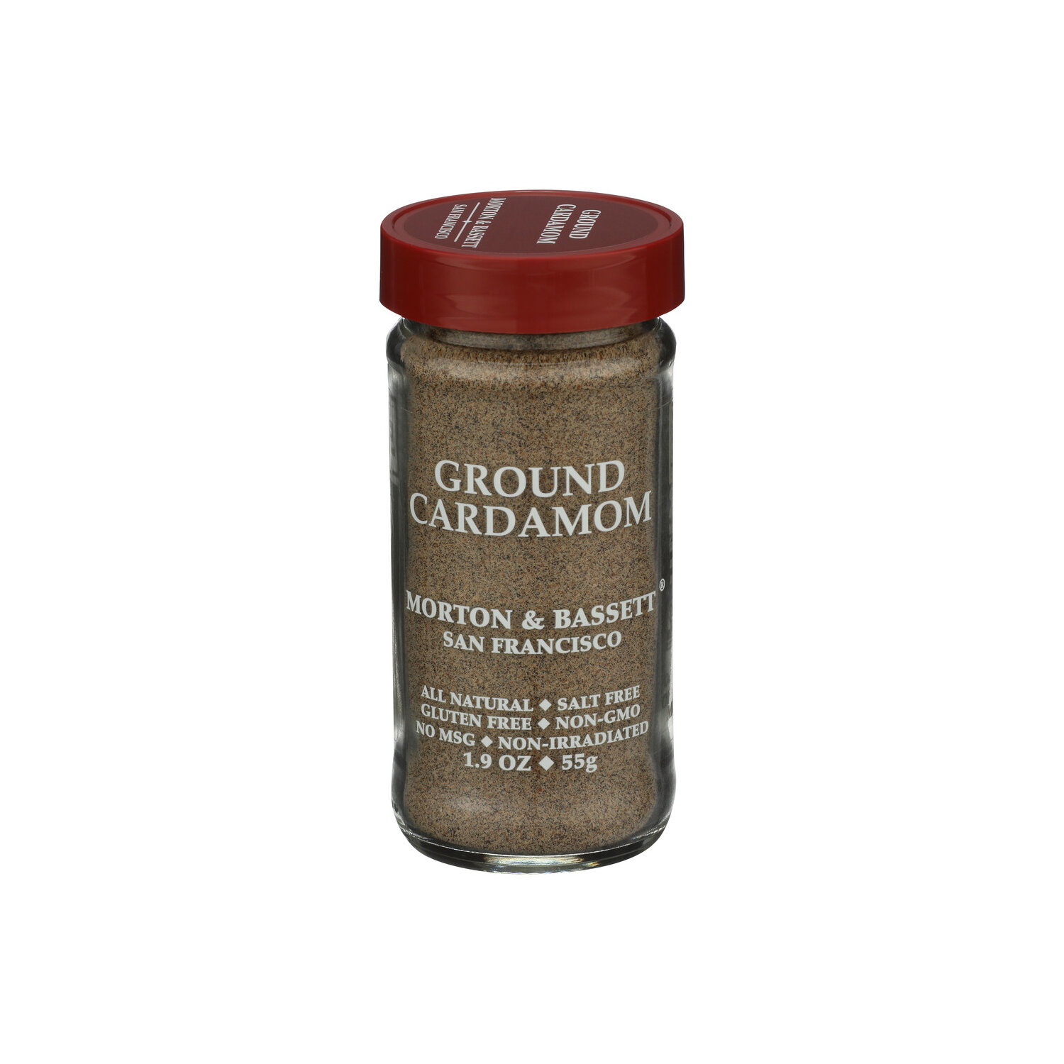 MORTON & BASSETT Spices Ground Cardamom - 1.9 Ounce Image 1 of 2
