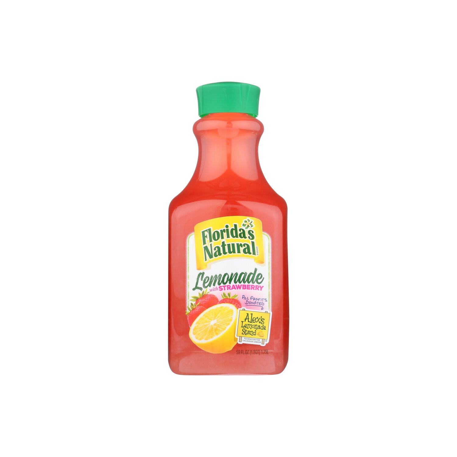 FLORIDA's Natural With Strawberry Lemonade - 59 Fluid Ounce Image 1 of 2