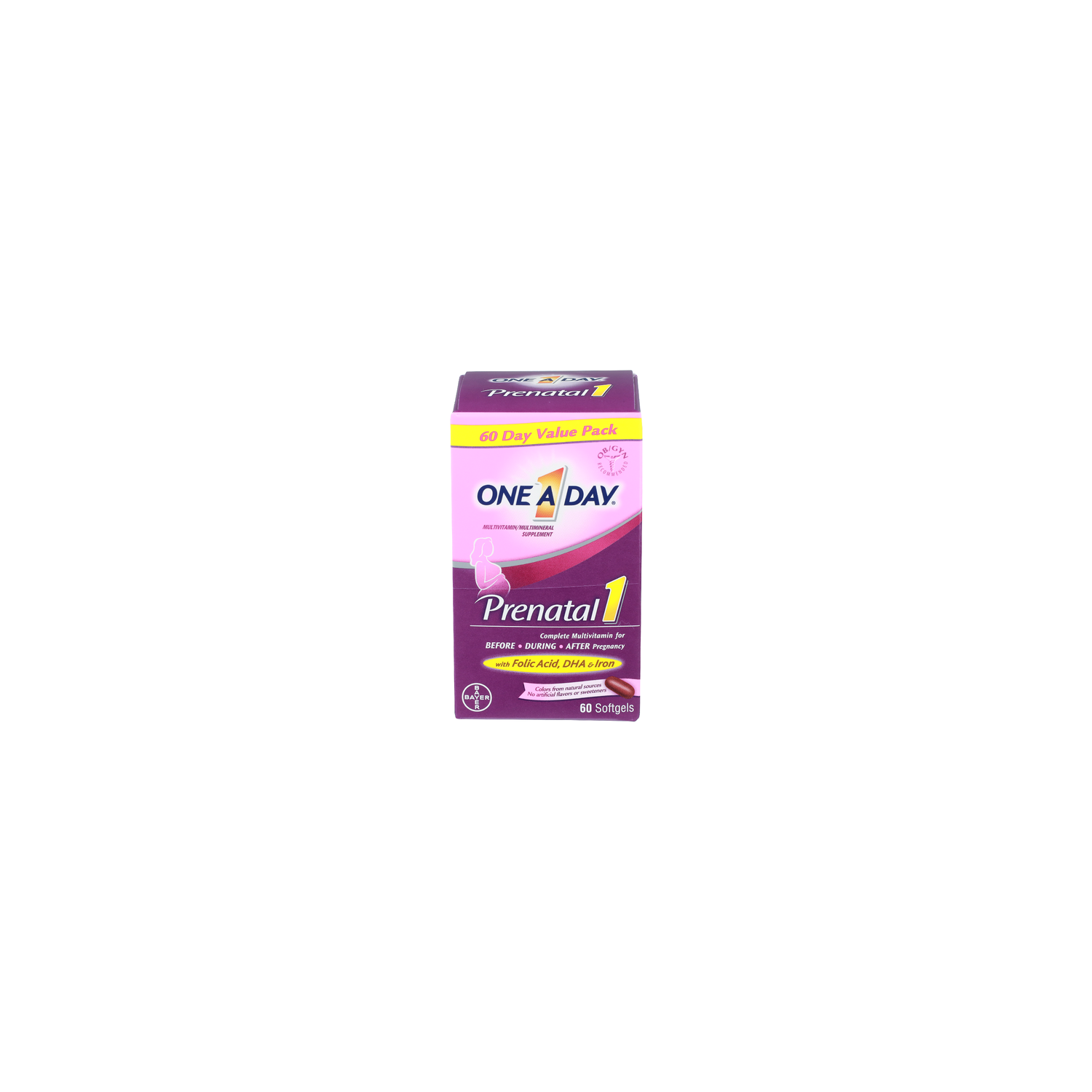 ONE A DAY Prenatal Prenatal 1 - 60 Count Image 1 of 4