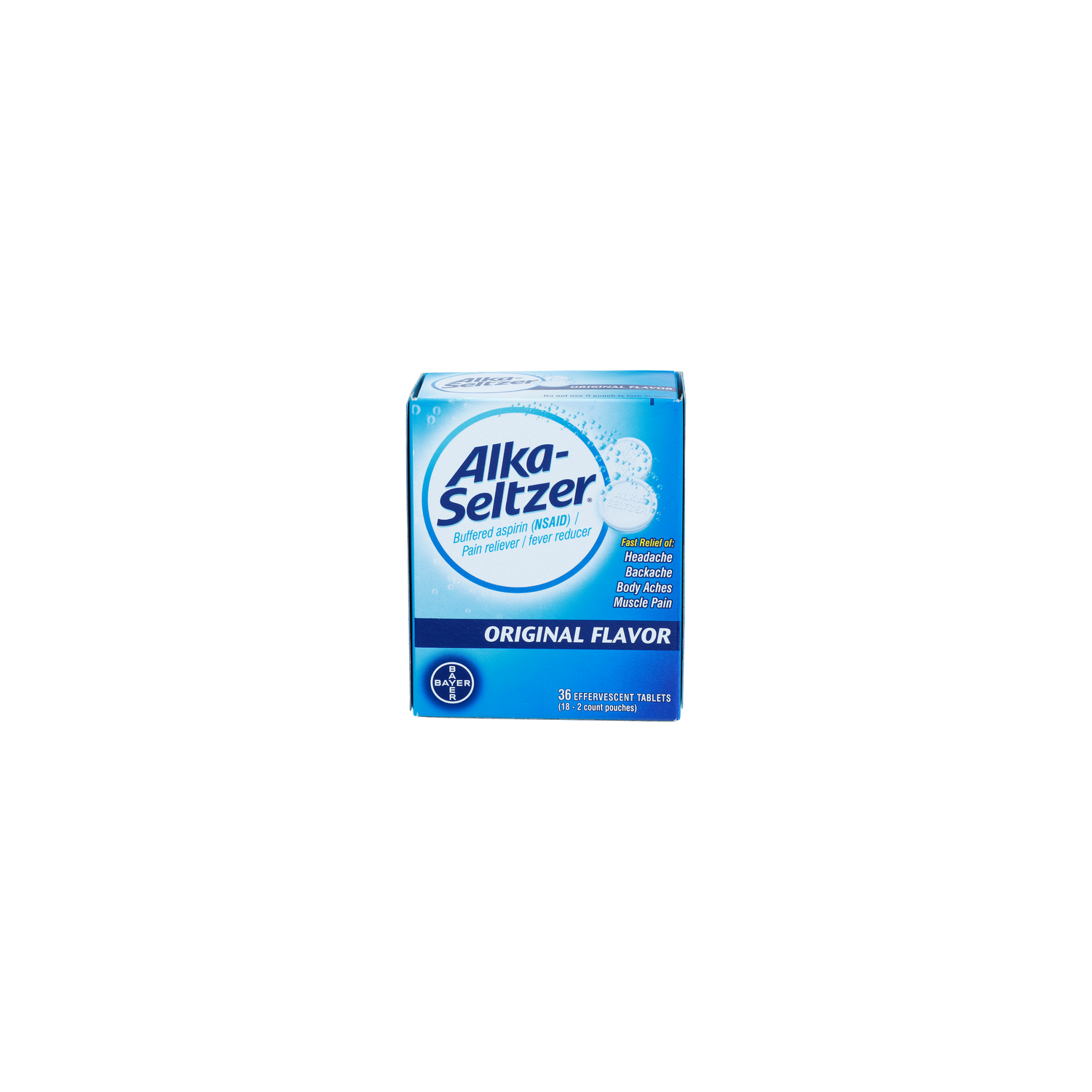 Alka-Seltzer Original Flavor Effervescent Tablets - 36 Count Image 1 of 4