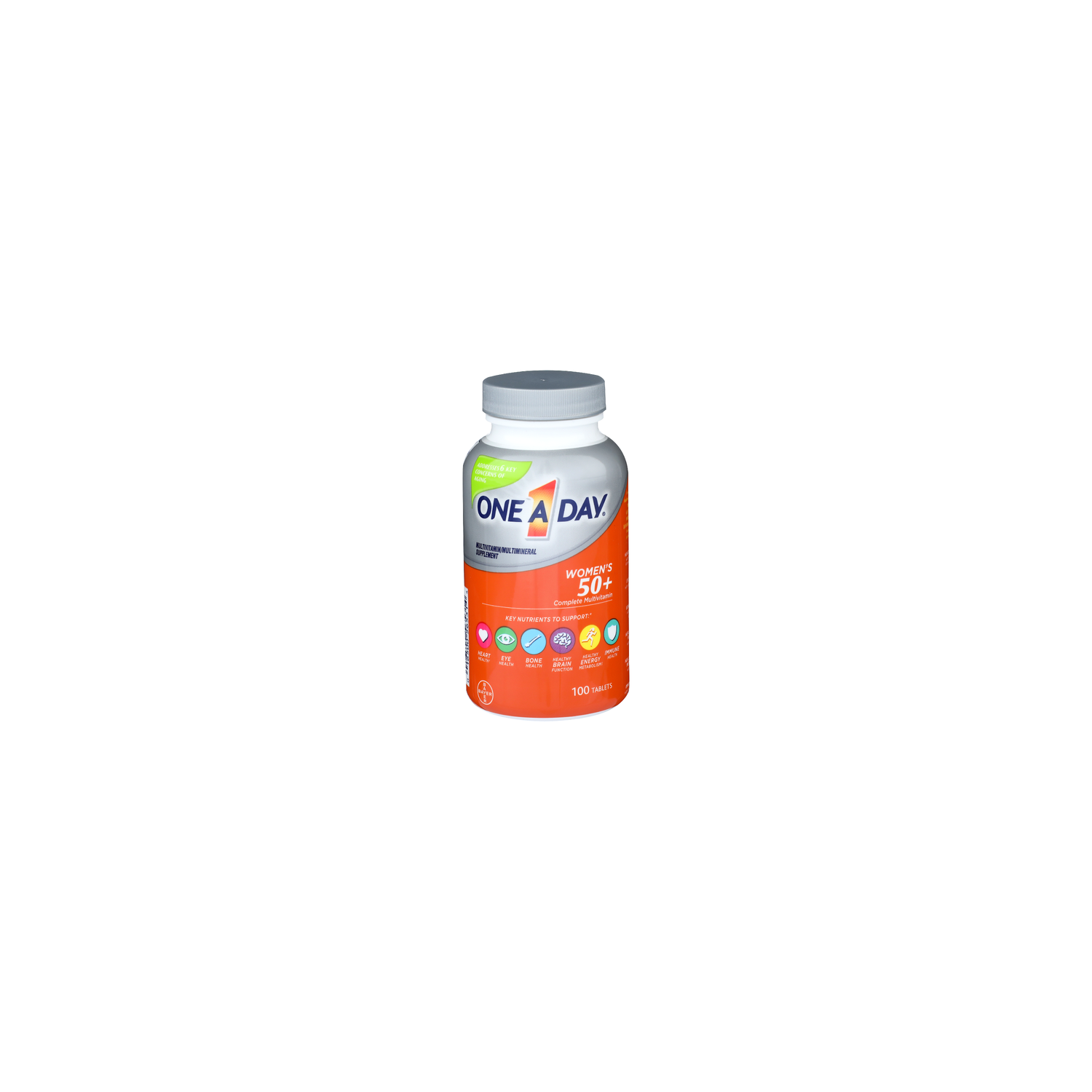 ONE A DAY Women's Women's 50+ Complete Multivitamin - 100 Count Image 1 of 4