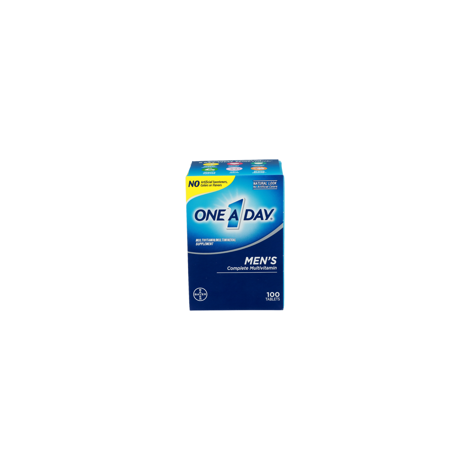 ONE A DAY Men's Men's Complete Multivitamin - 100 Count Image 1 of 4