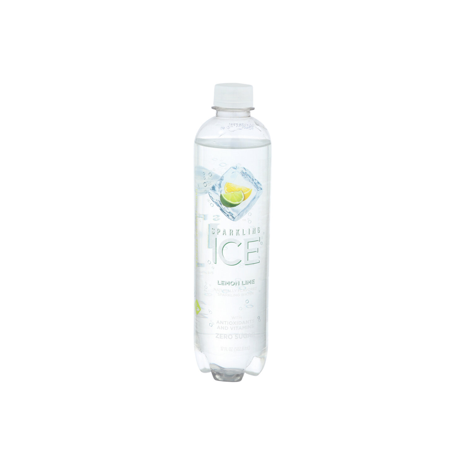 Sparkling Ice Flavored Sparkling Water Lemon Lime - 17 Fluid Ounce