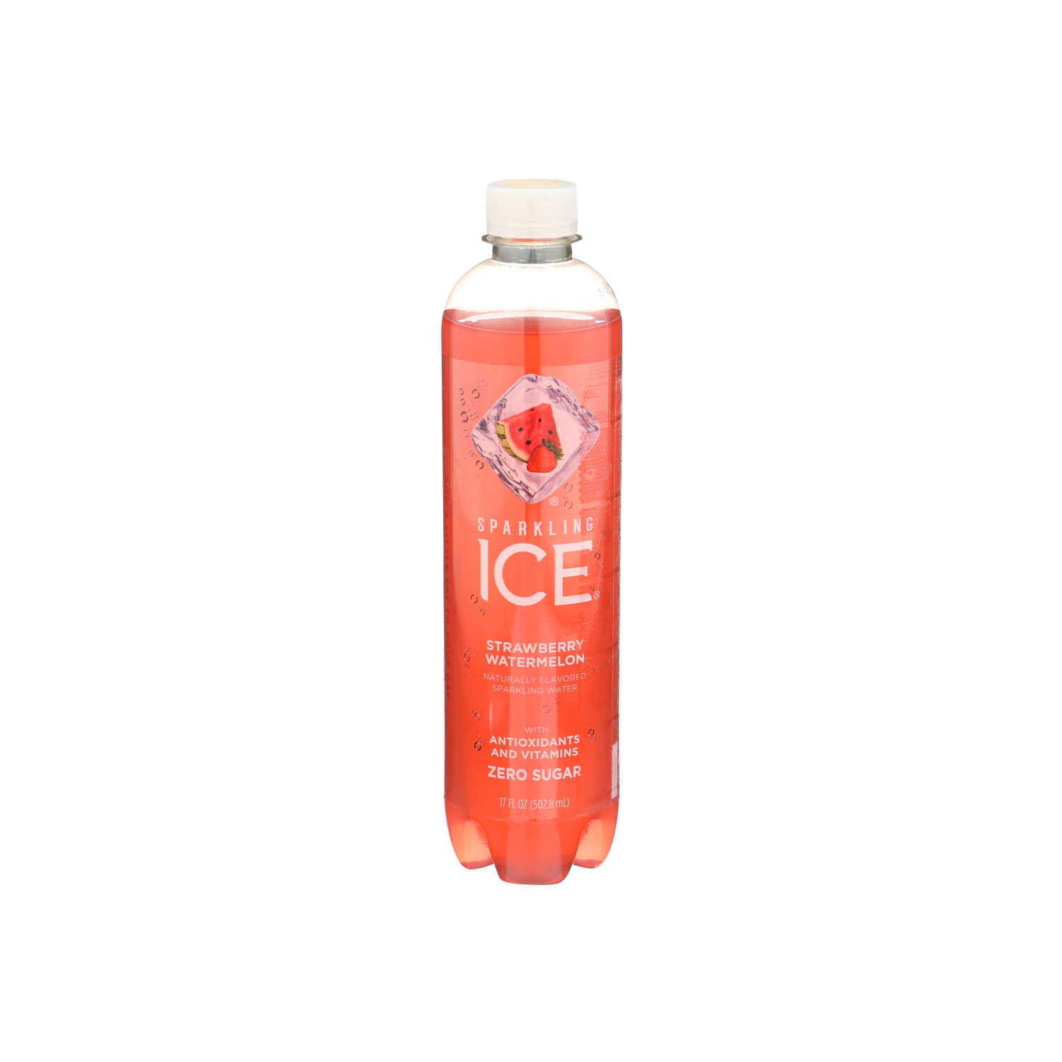 Sparkling Ice Sparkling Water Strawberry Watermelon - 17 Fluid Ounce Image 1 of 4