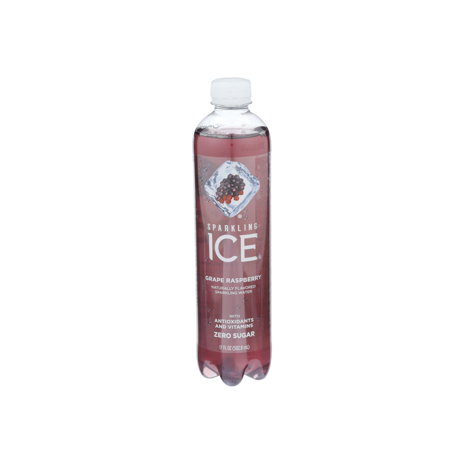 Sparkling Ice Flavored Sparkling Water Grape Raspberry - 17 Fluid Ounce Image 1 of 4